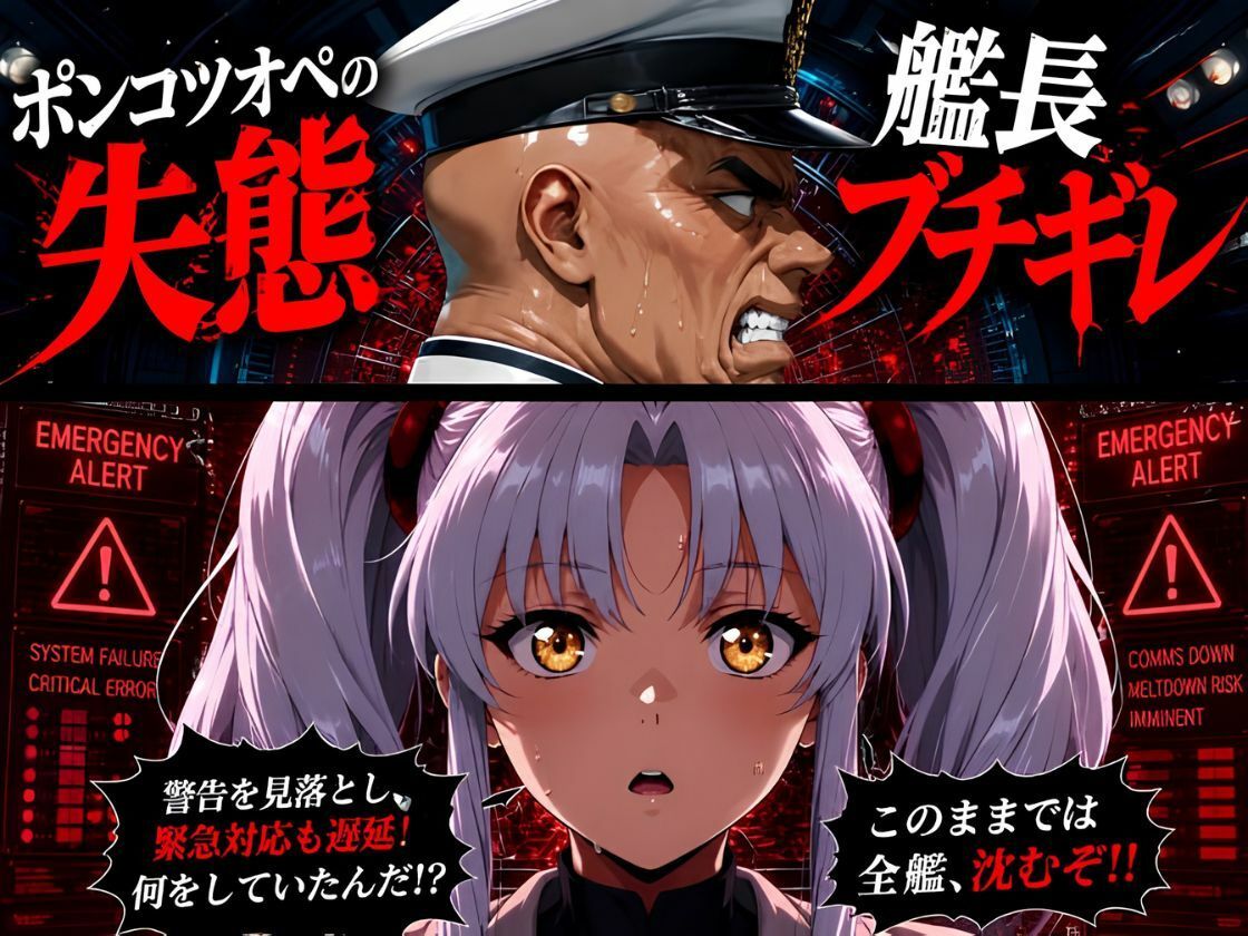 【夢追い虫】同人マンガ・AI『宇宙戦艦ポンコツオペレーター ？―艦長室呼び出し記録―』3