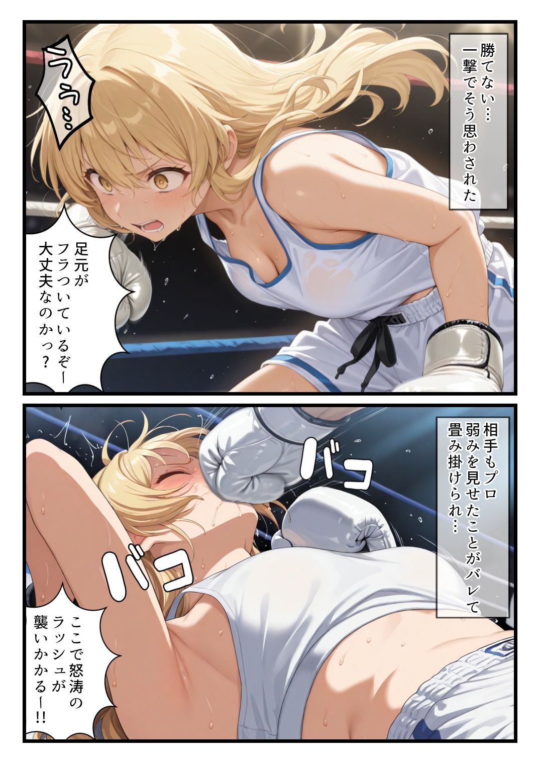 地下ミックスファイト～女チャンプ・リカ、リング上で惨めイキ堕ち～5