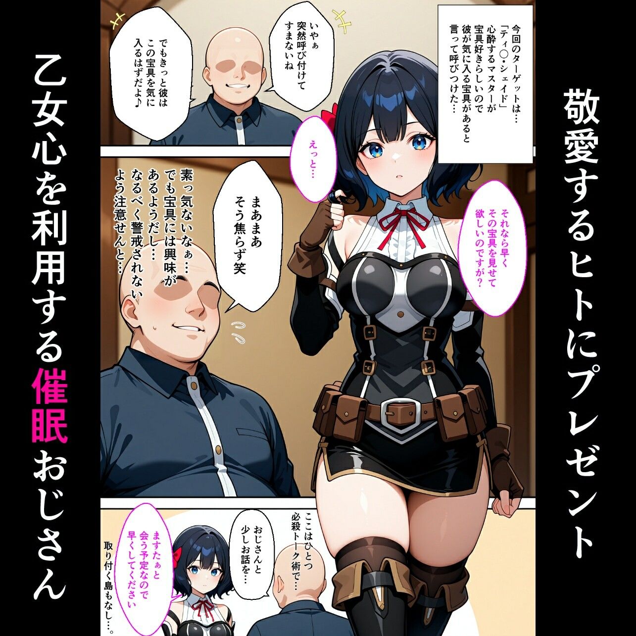 嘆きのヒロイン達を催●術でオナホに堕とす話 画像6