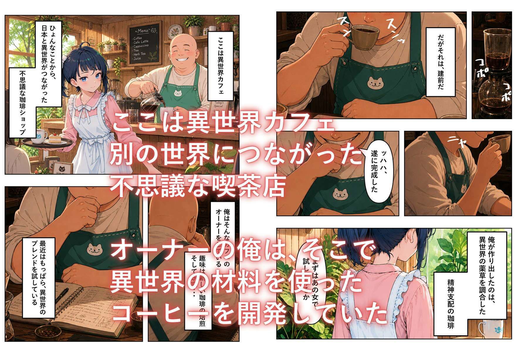 異世界カフェの改変コーヒー1