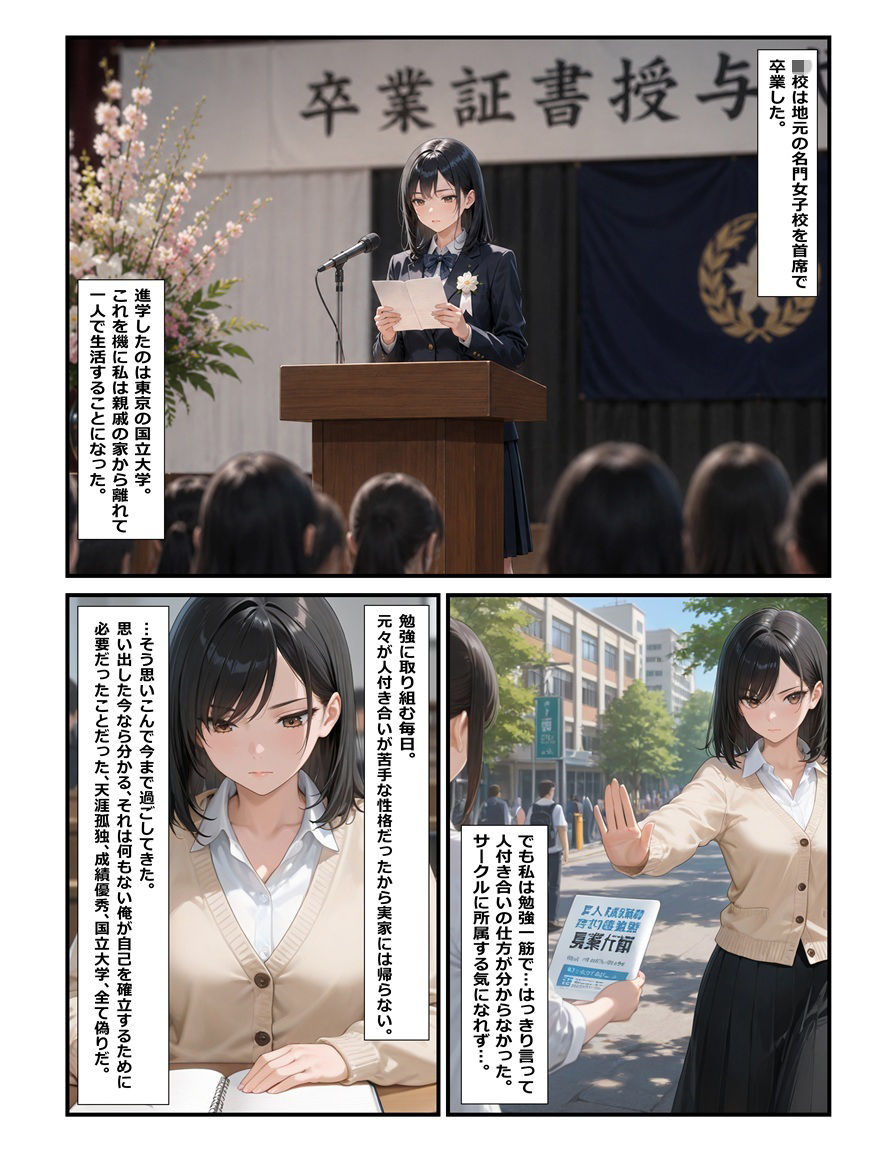 元男の美人女子大生、メス堕ち余裕でした。〜男のプライドをパパ活の快楽で溶かされて〜 サンプル6