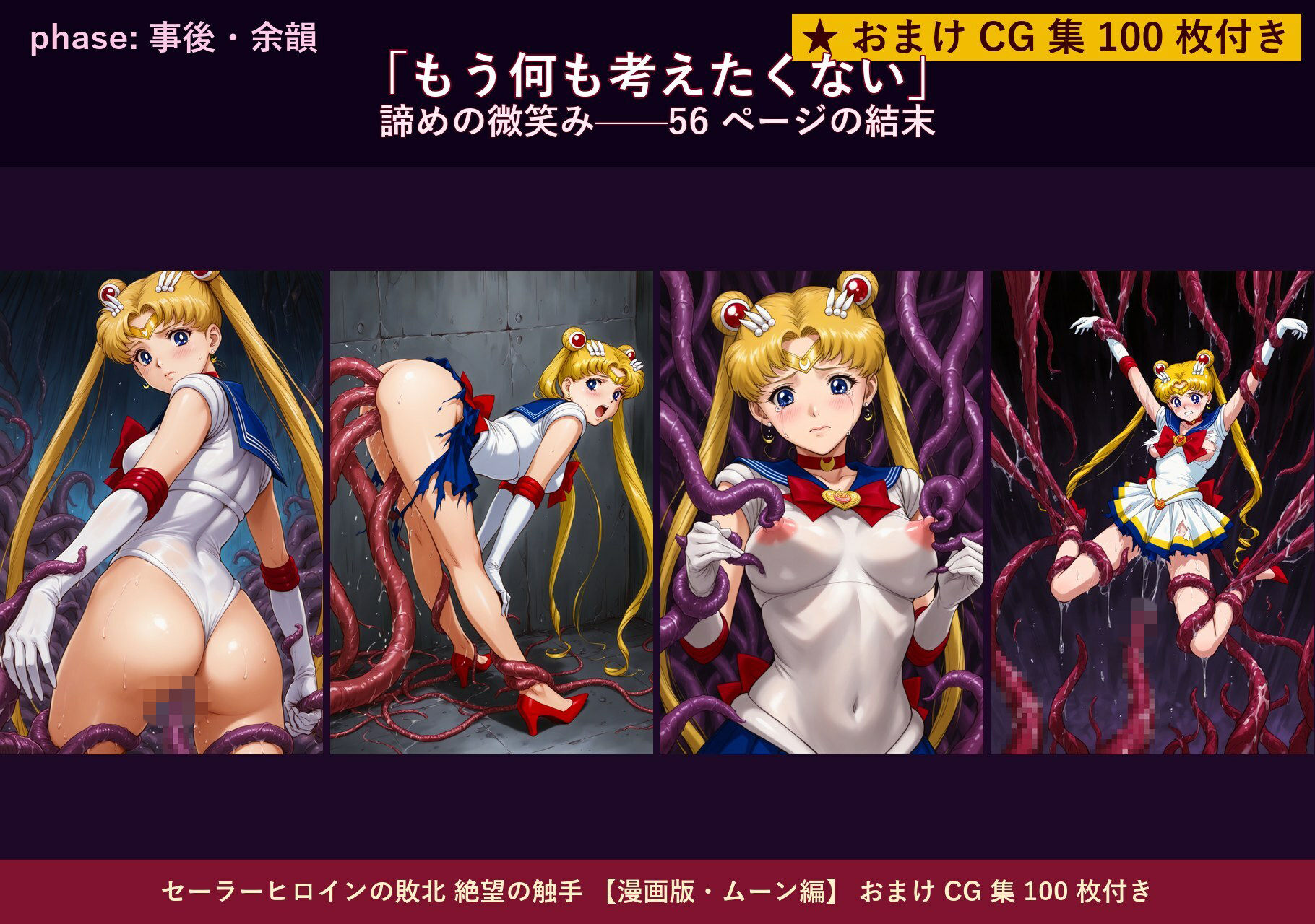 セーラーヒロインの敗北  絶望の触手  月のプリンセス編 画像10