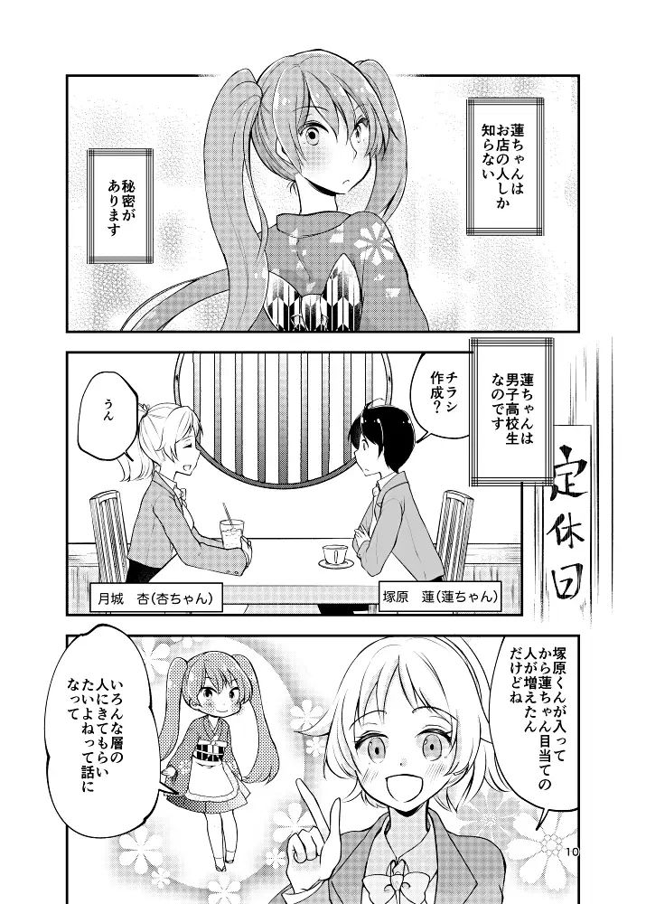 バイトを始めたら女装させられた話まとめ壱 サンプル6