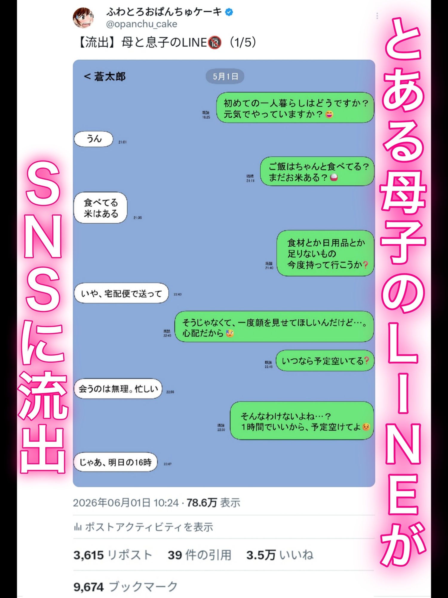 一人暮らしをする息子のアパートにノコノコ一人でやってくる不用心な母 サンプル画像