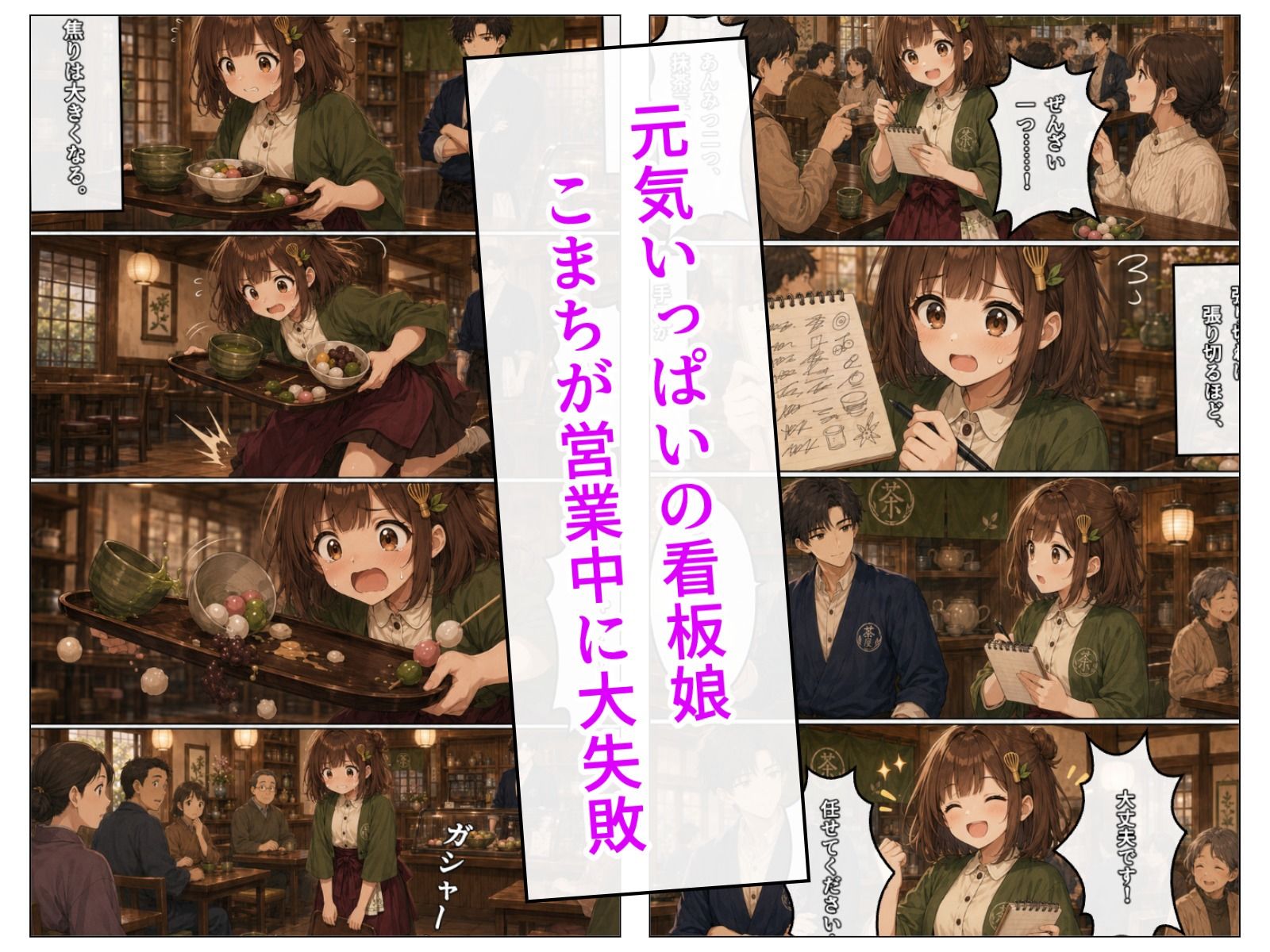 茶々原こまちの甘くない一日_1