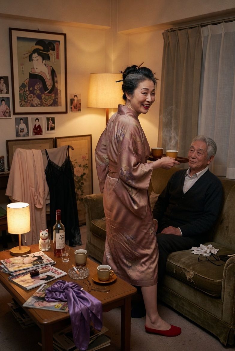 妙子と弘【番外編】75歳タエコの熟れた欲情 〜六十路ヒロムと濃厚に交わる一夜〜 画像9