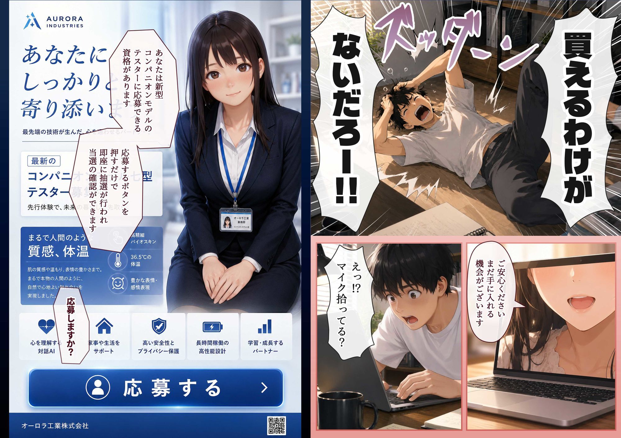 お値段100億円！セクサロイドのはじめて 画像3