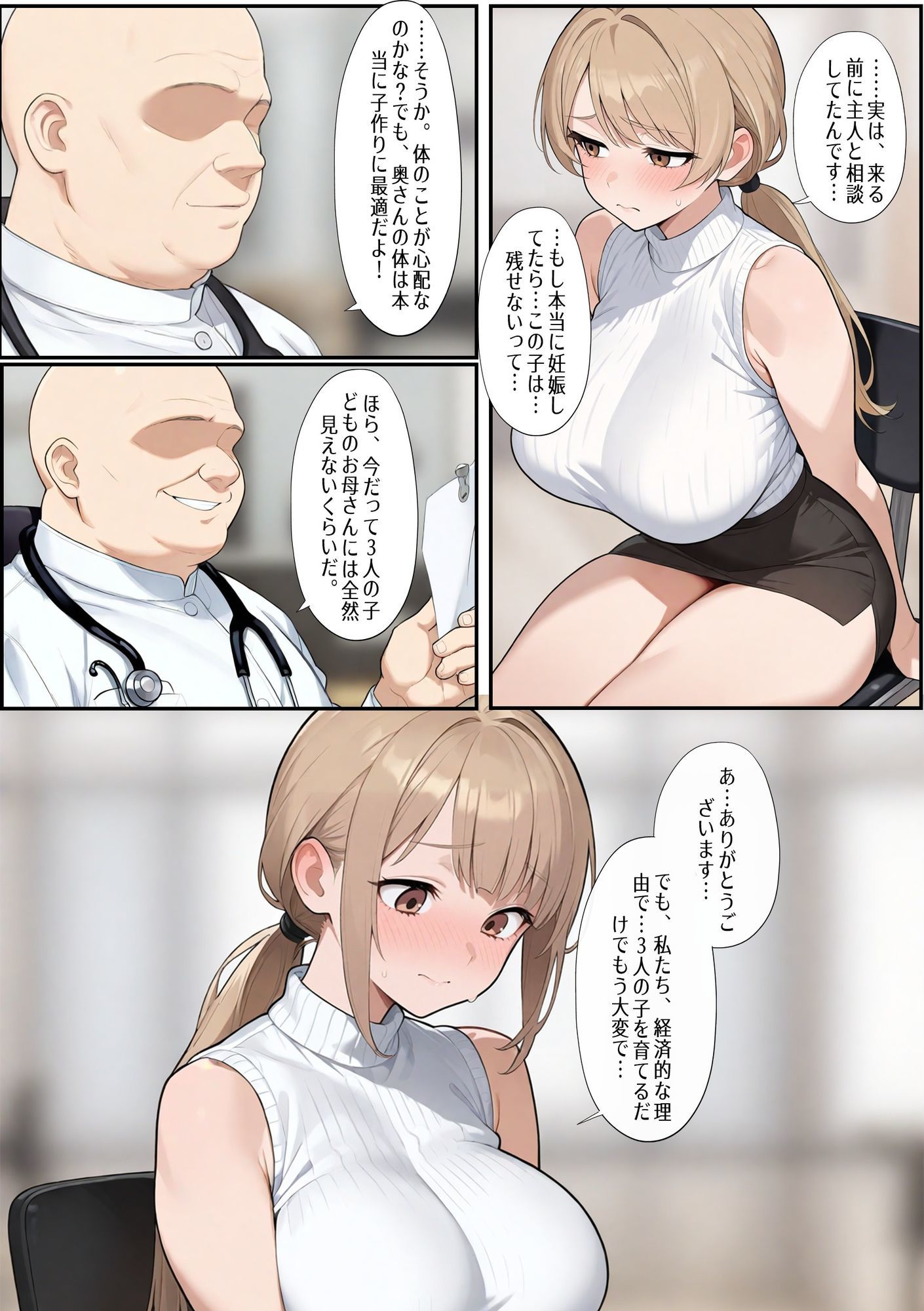 サンプル-妻が強●的に寝取られた後 - サンプル画像
