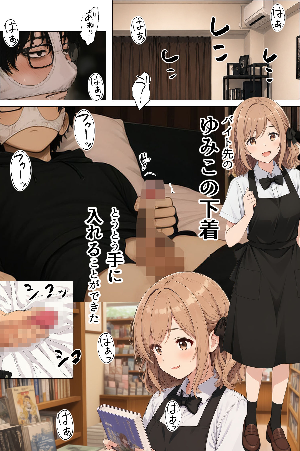 サンプル-【漫画】下着泥棒の末路 - サンプル画像