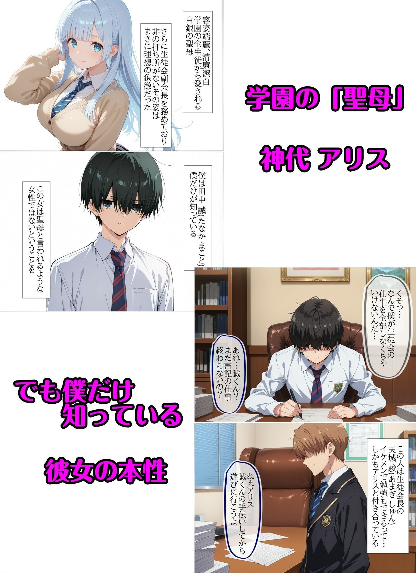 微睡の残視 俺にだけ冷たい聖母サマ催●で堕ちる 画像1