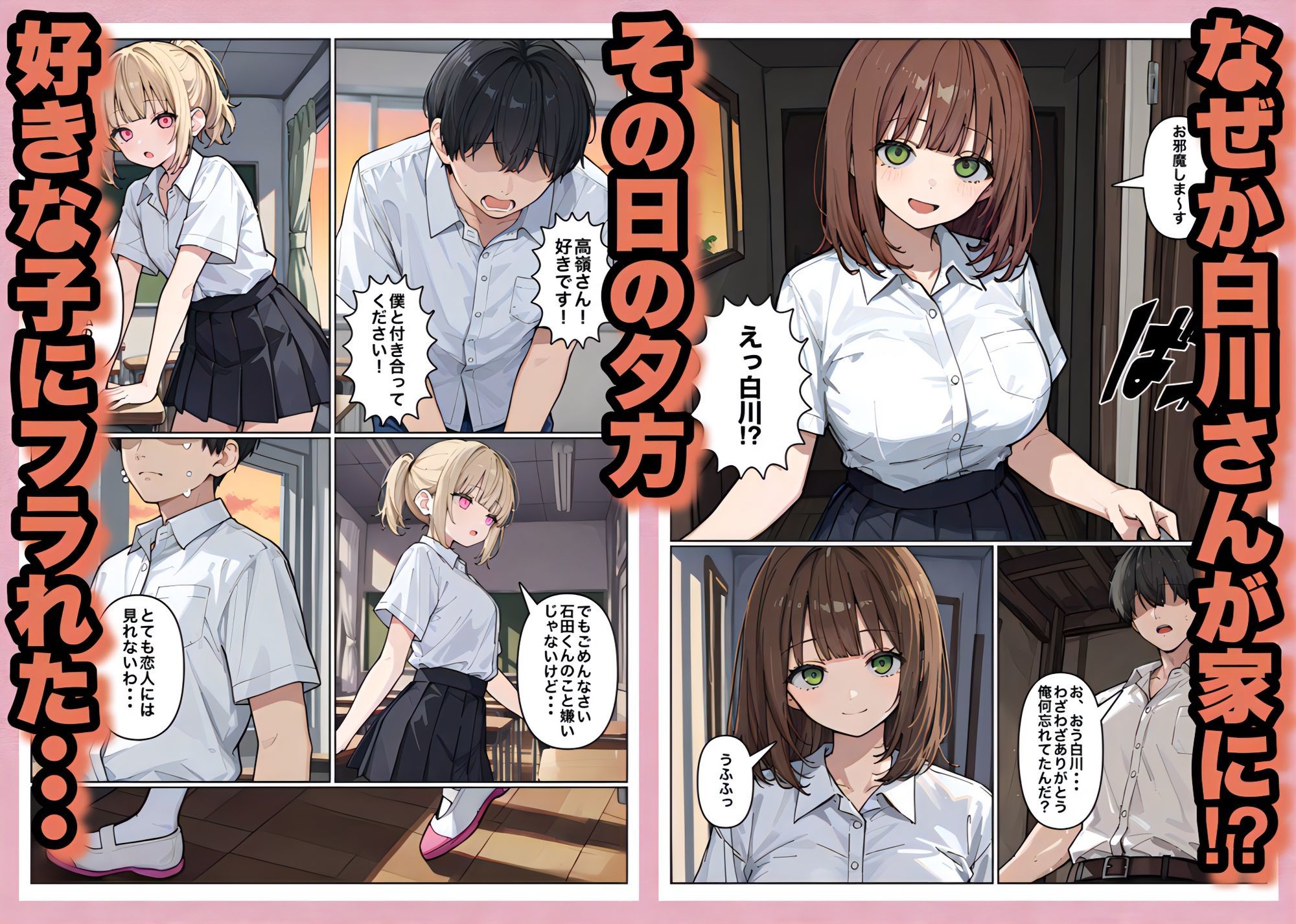 白川さんはフラれた男子を慰めるのが好き_2