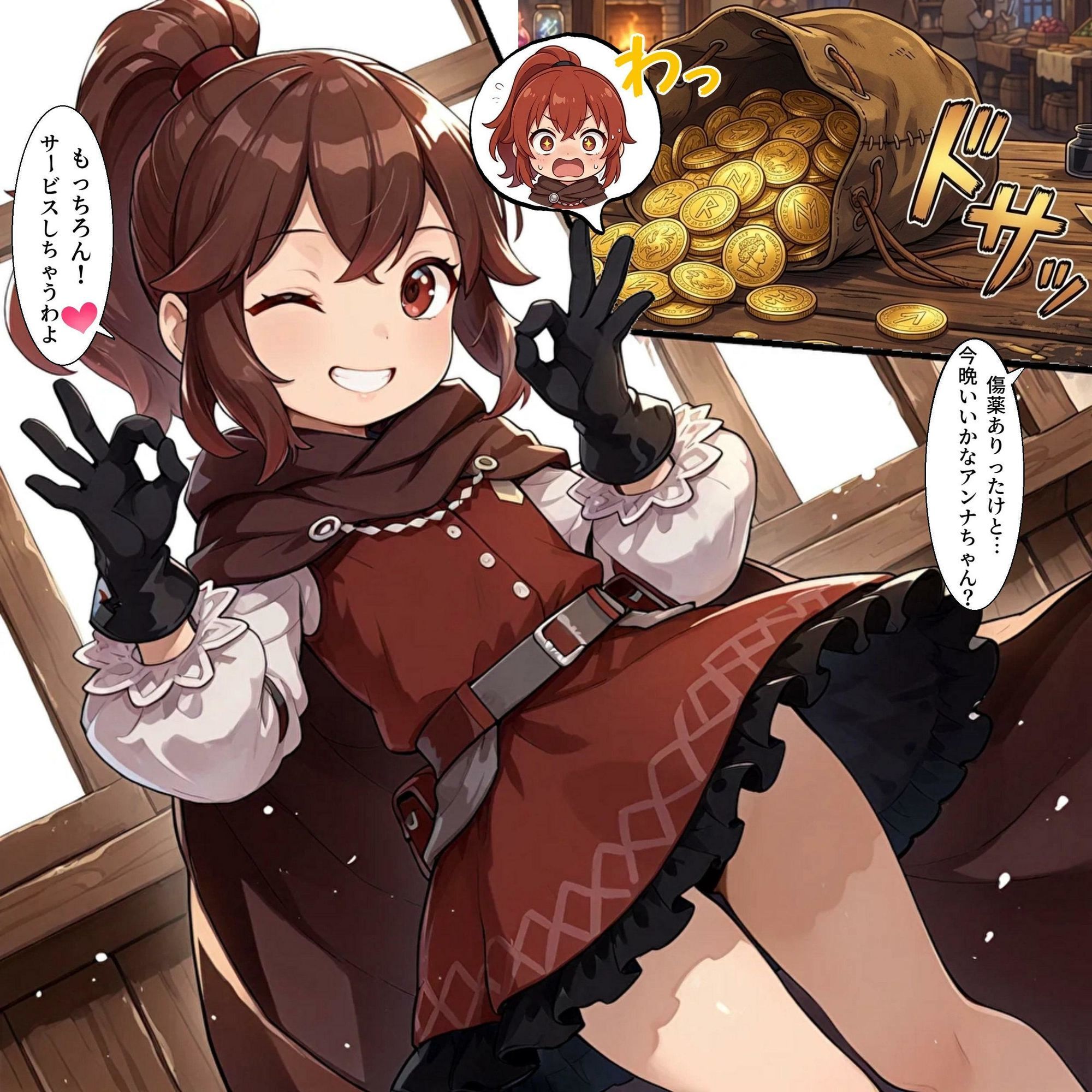 ア〇ナさんと秘密のお店（ファイ〇ーア〇ブレム）_3