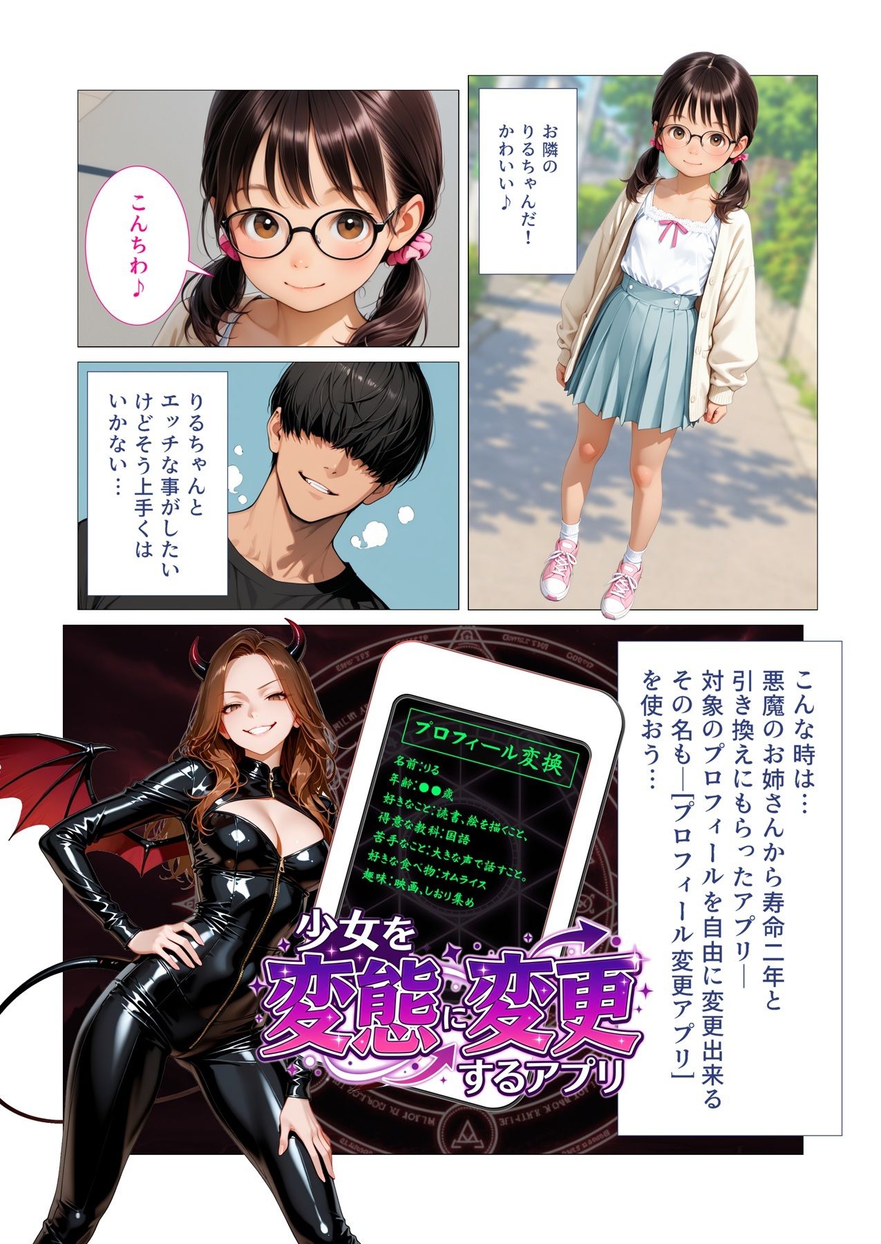 少女を変態に変更するアプリ_2