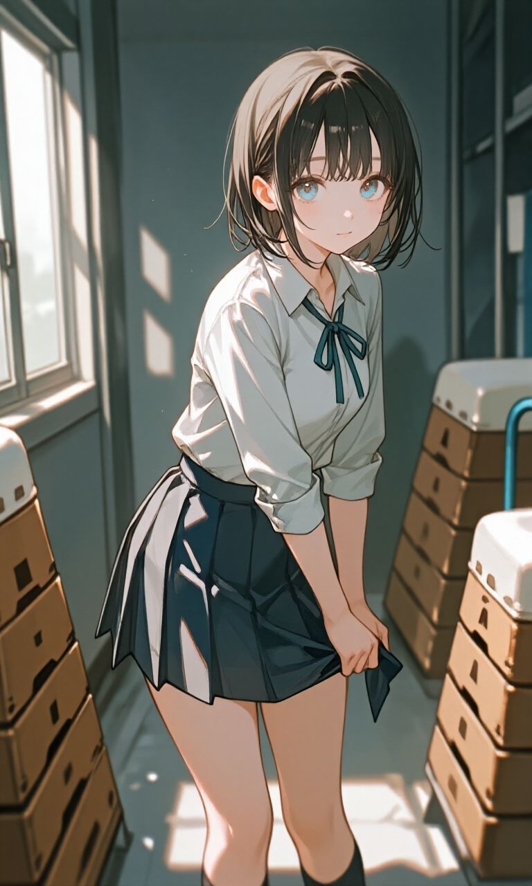 【エロ漫画】その指で、白を汚して。2