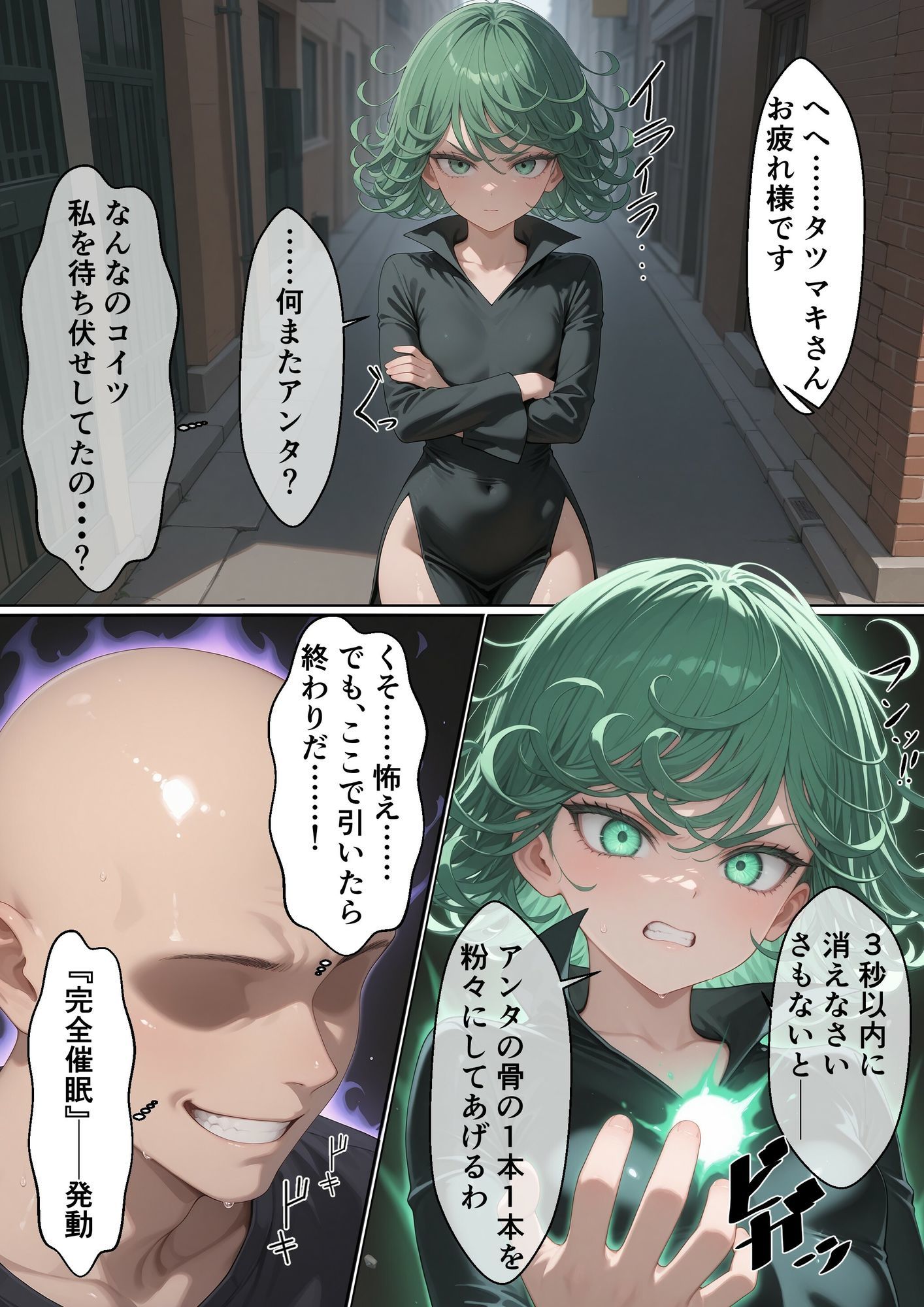 異世界転生したらチート催●で最強ヒーローの姉妹丼が出来た件【ワンパ〇マン タツマキ×フブキ編】
