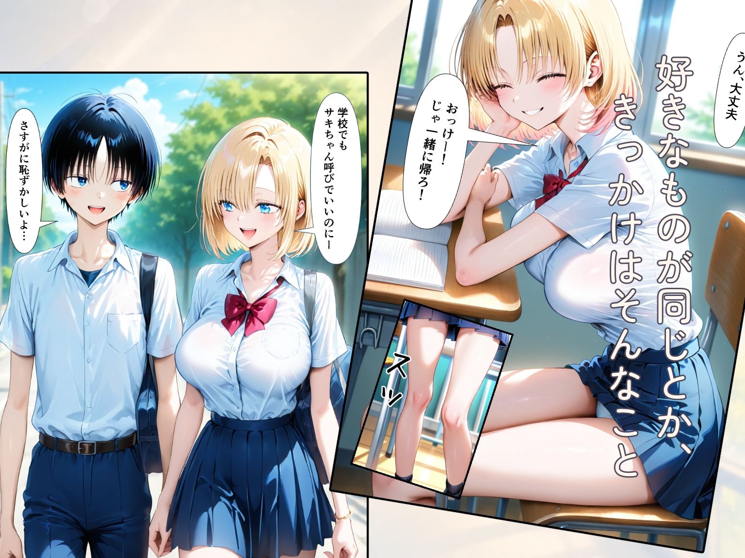 優しいギャルと僕の、甘い放課後 画像2