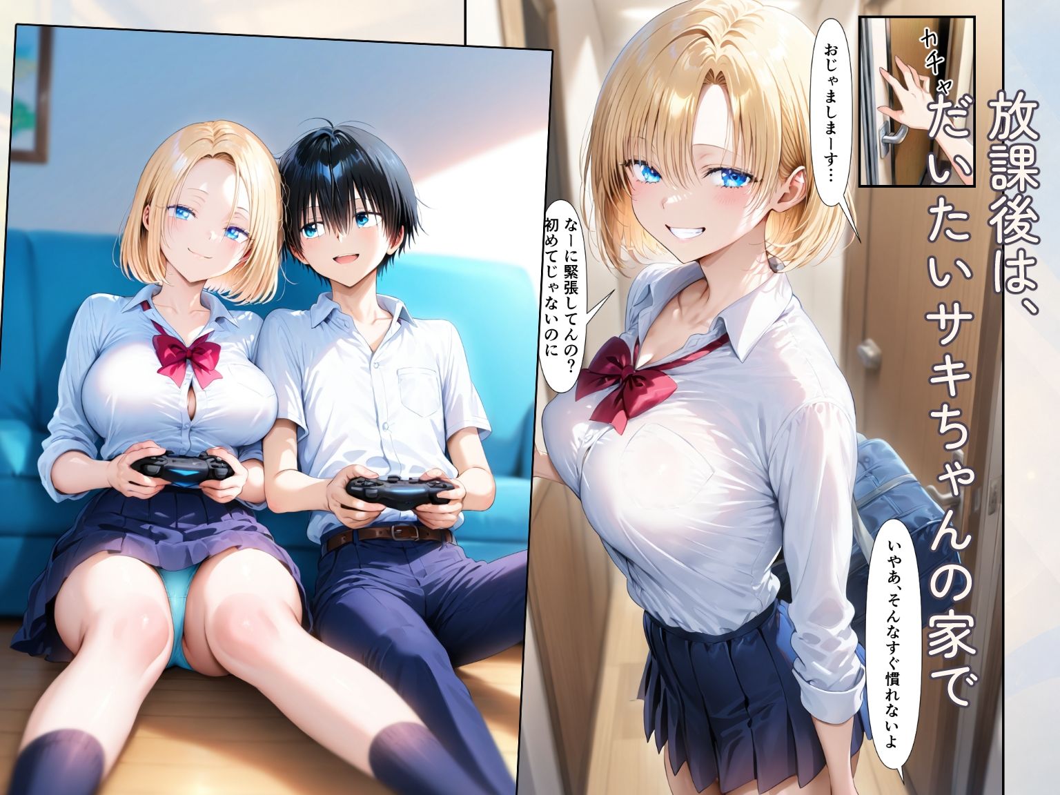 優しいギャルと僕の、甘い放課後 画像3