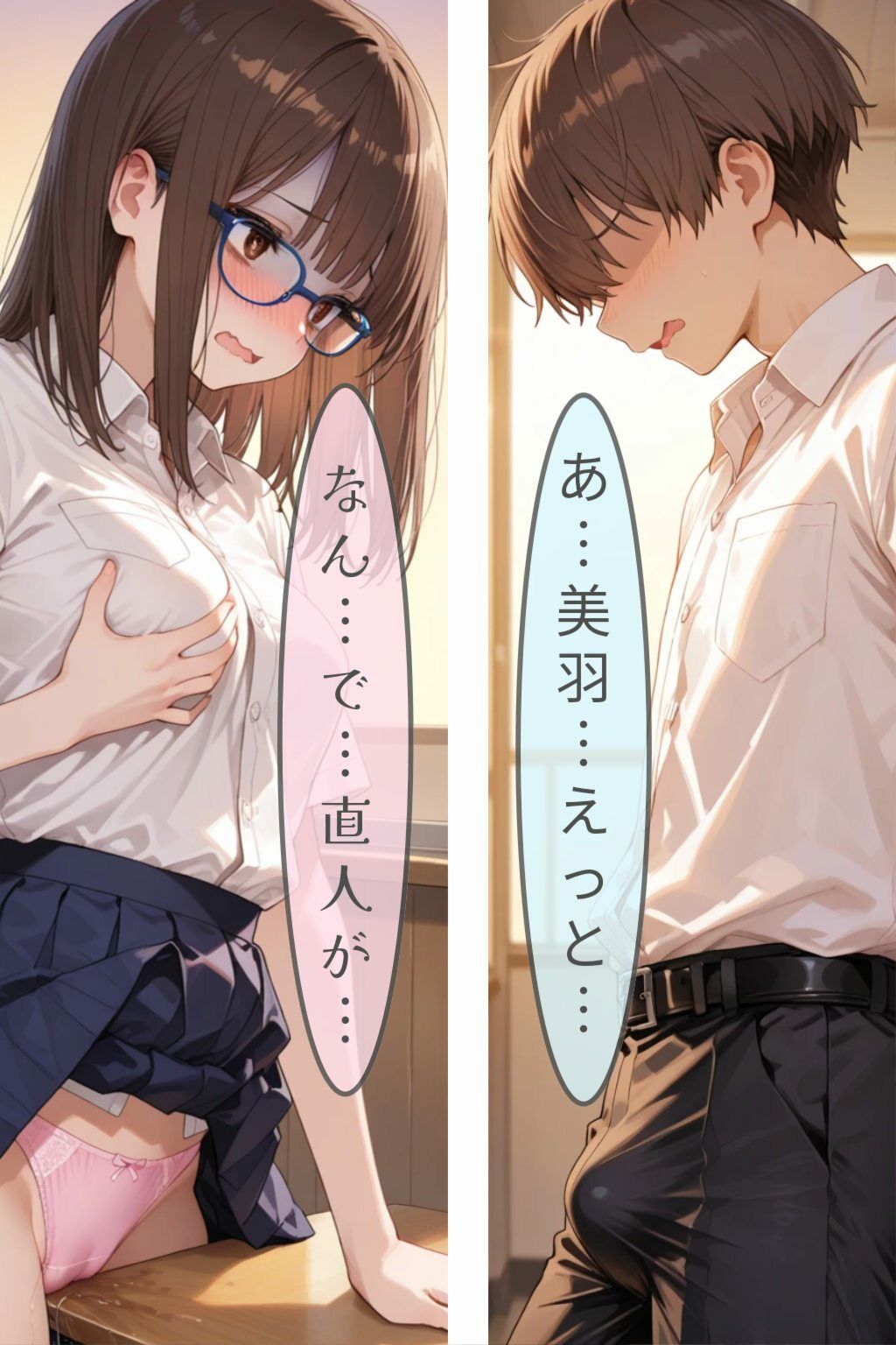 茜空に溶ける肌色 画像6