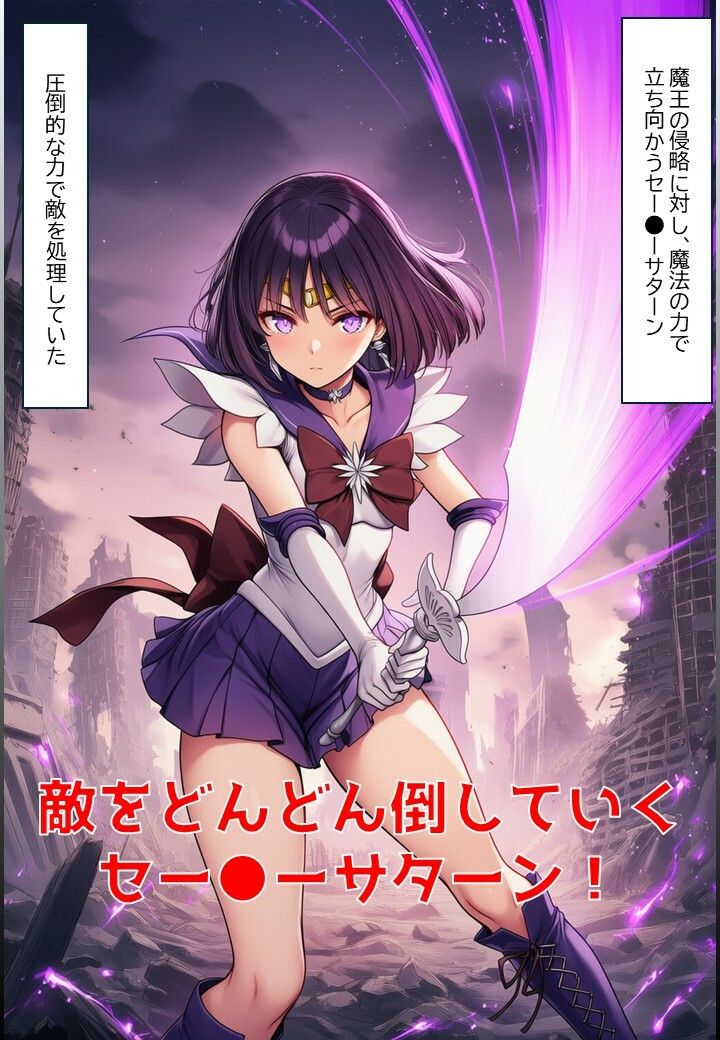 土星戦士の悪堕ち〜セー●ーサターンの受難〜 画像1
