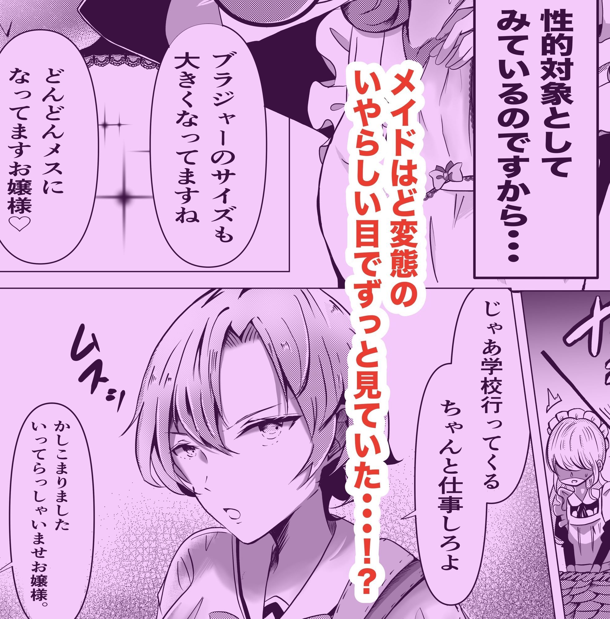 お嬢様、今日から「一人遊び」を覚えましょうのサンプル画像2