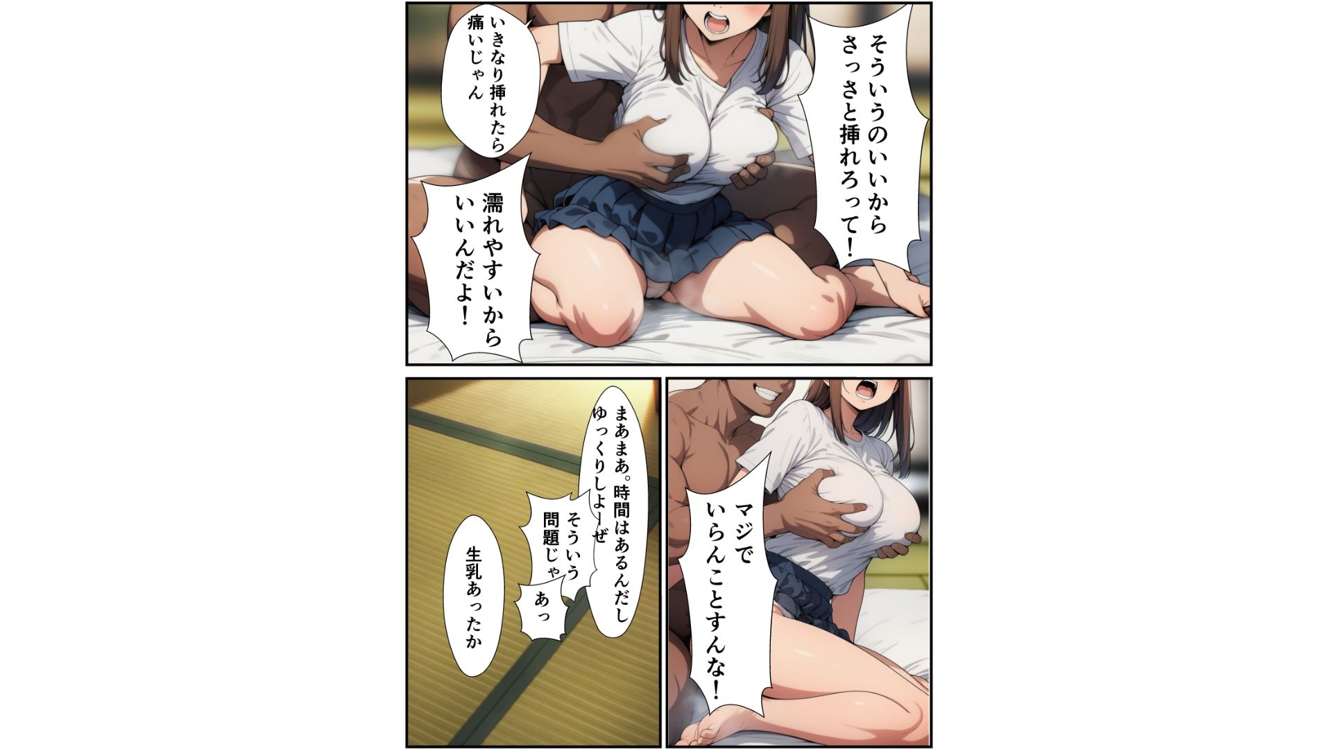 生意気なJKが弱みを握られSEXにもちこまれる話 画像7