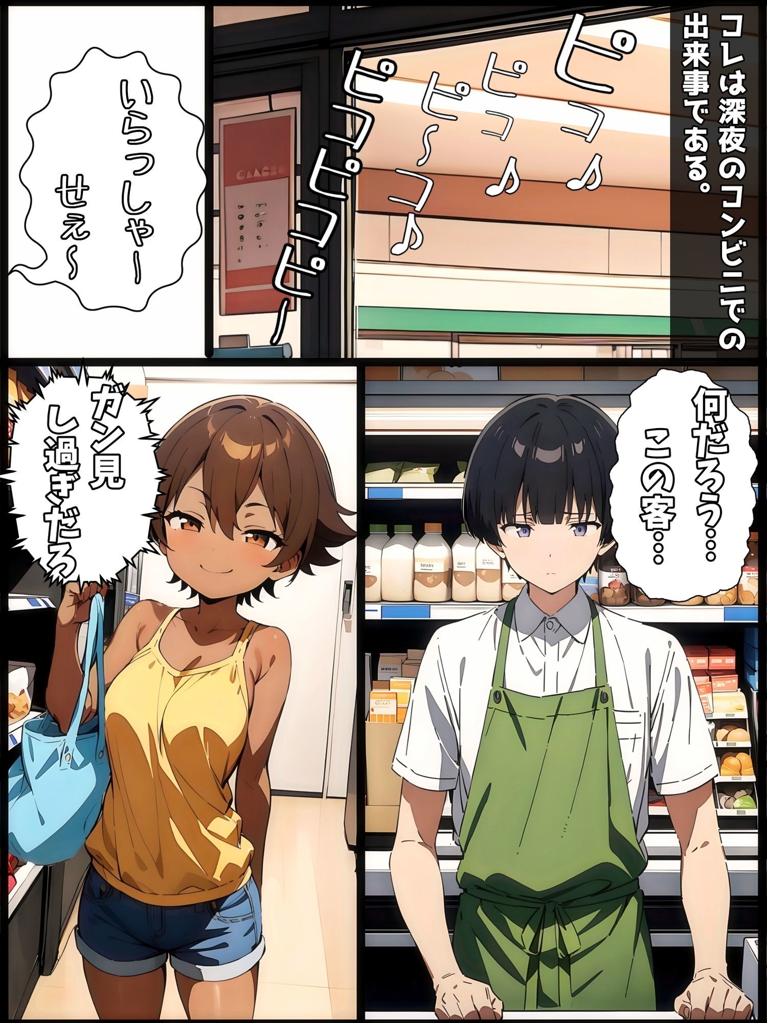 万引き家出少女を躰でCL決済1