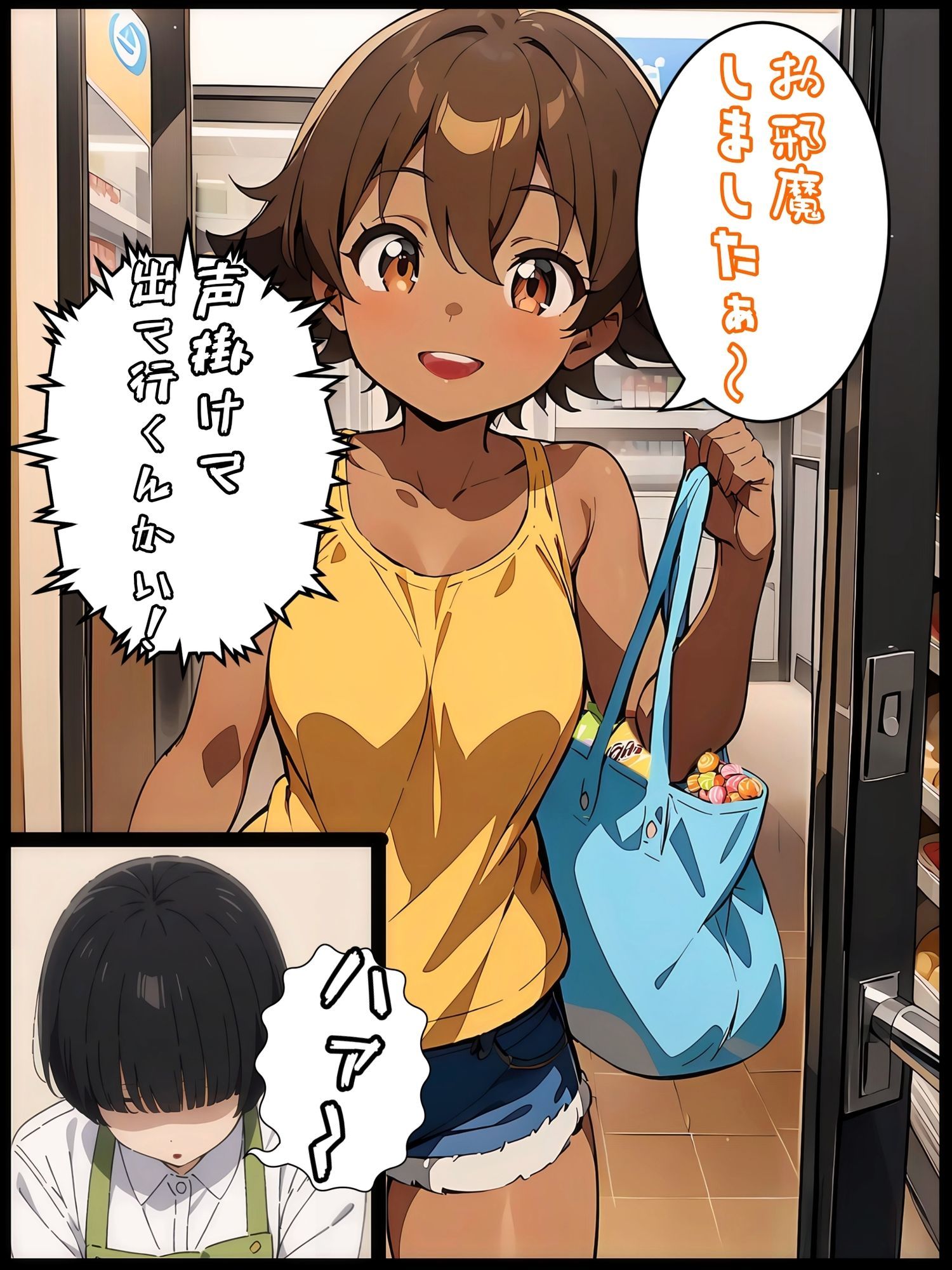 万引き家出少女を躰でCL決済3