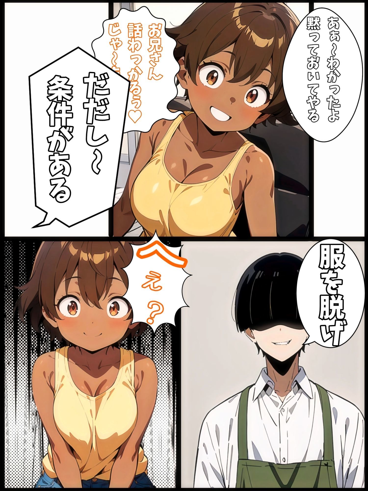 万引き家出少女を躰でCL決済6