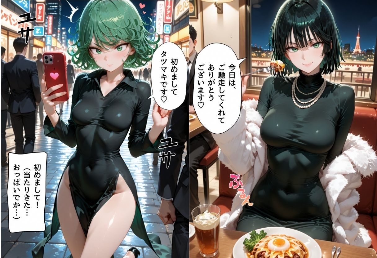 マッチングアプリで出会った美女をメス堕ちさせた話 ワ〇パンマン編 画像1