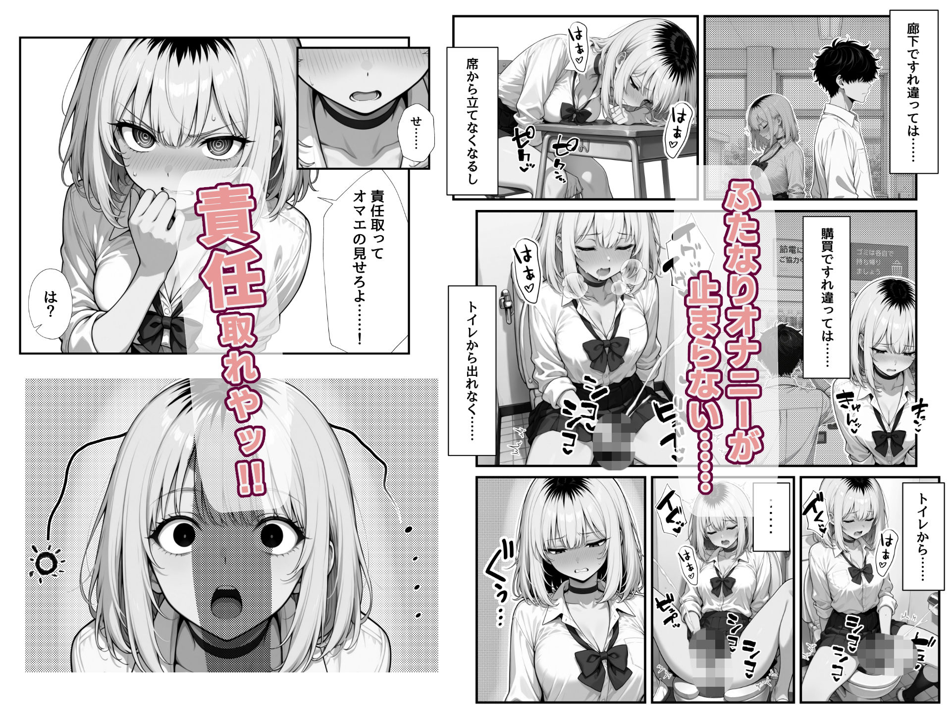 ふたなりヤンキー雑魚ちんぽマゾ先輩 画像3