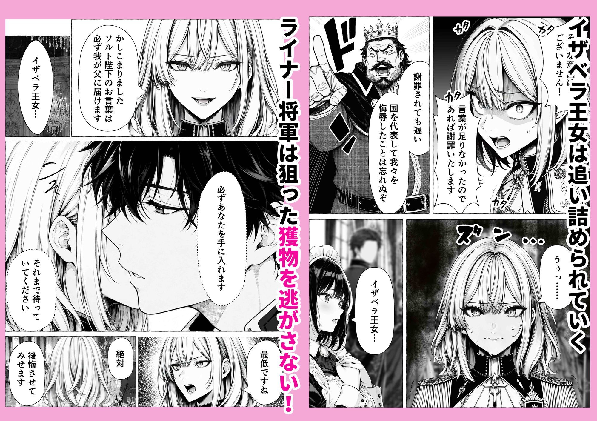 【無料エロ漫画】d_776934 婚約者のいる敗戦国の王女が、信じた侍女に裏切られ気高い誇りごと男に堕とされるまで(わんどーる)