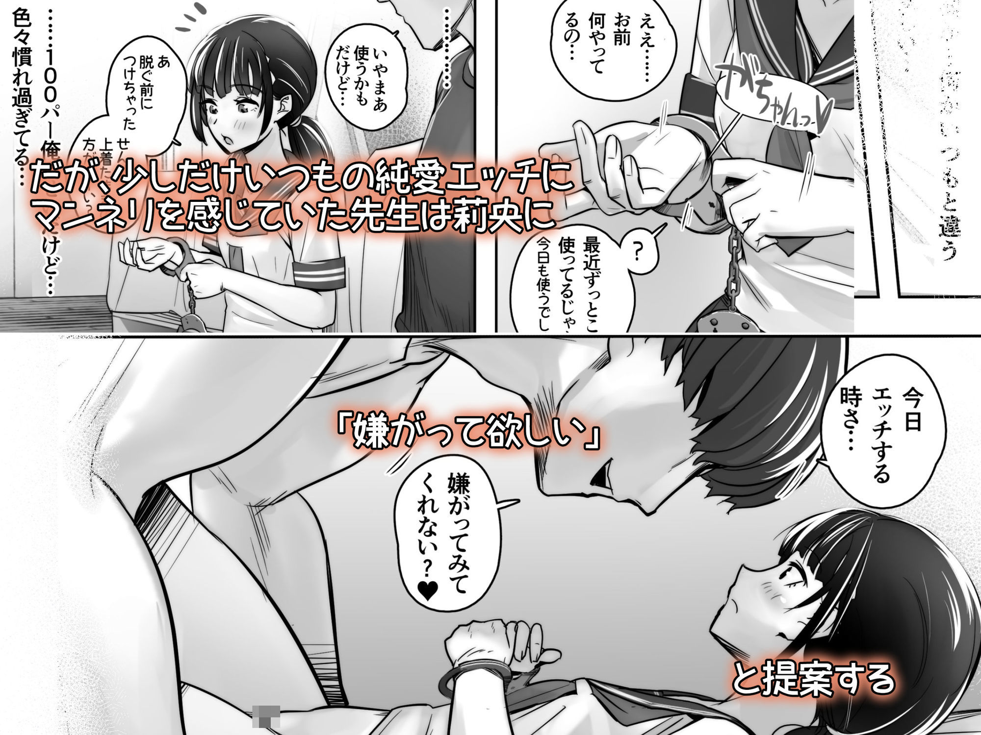 家庭教師と教え子で…イチャイチャ嫌がりごっこする話