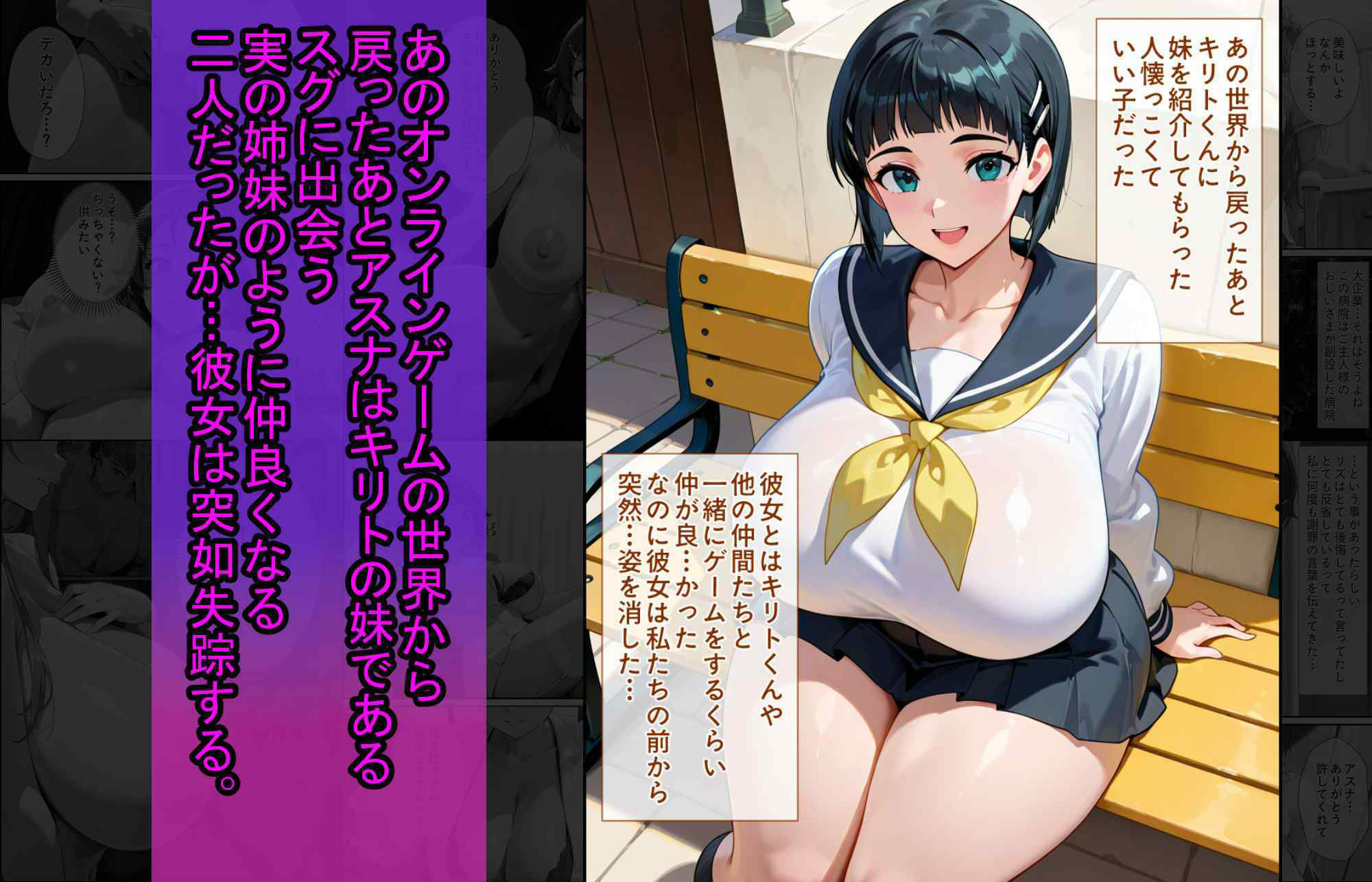 爆乳J●  アスナちゃんが巨根おじさんに寝取られる  話12 画像3