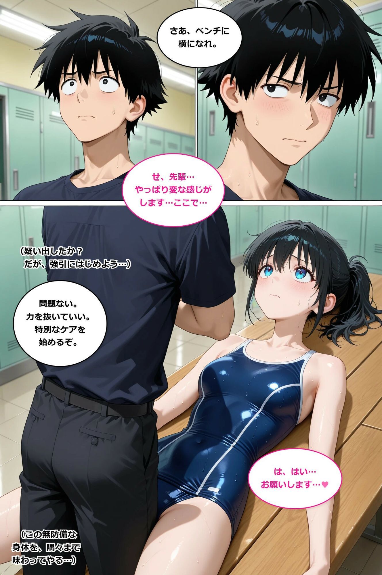 放課後の特別指導〜水泳部の先輩に、ぜんぶ教えてもらいました〜 画像3