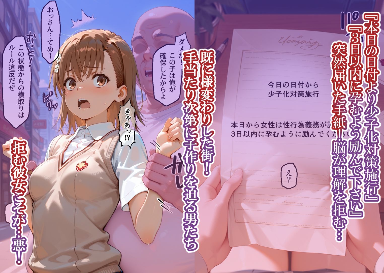監禁アクメ地獄 孕んでも解放されない 快楽の牢獄 能力者編 サンプル1