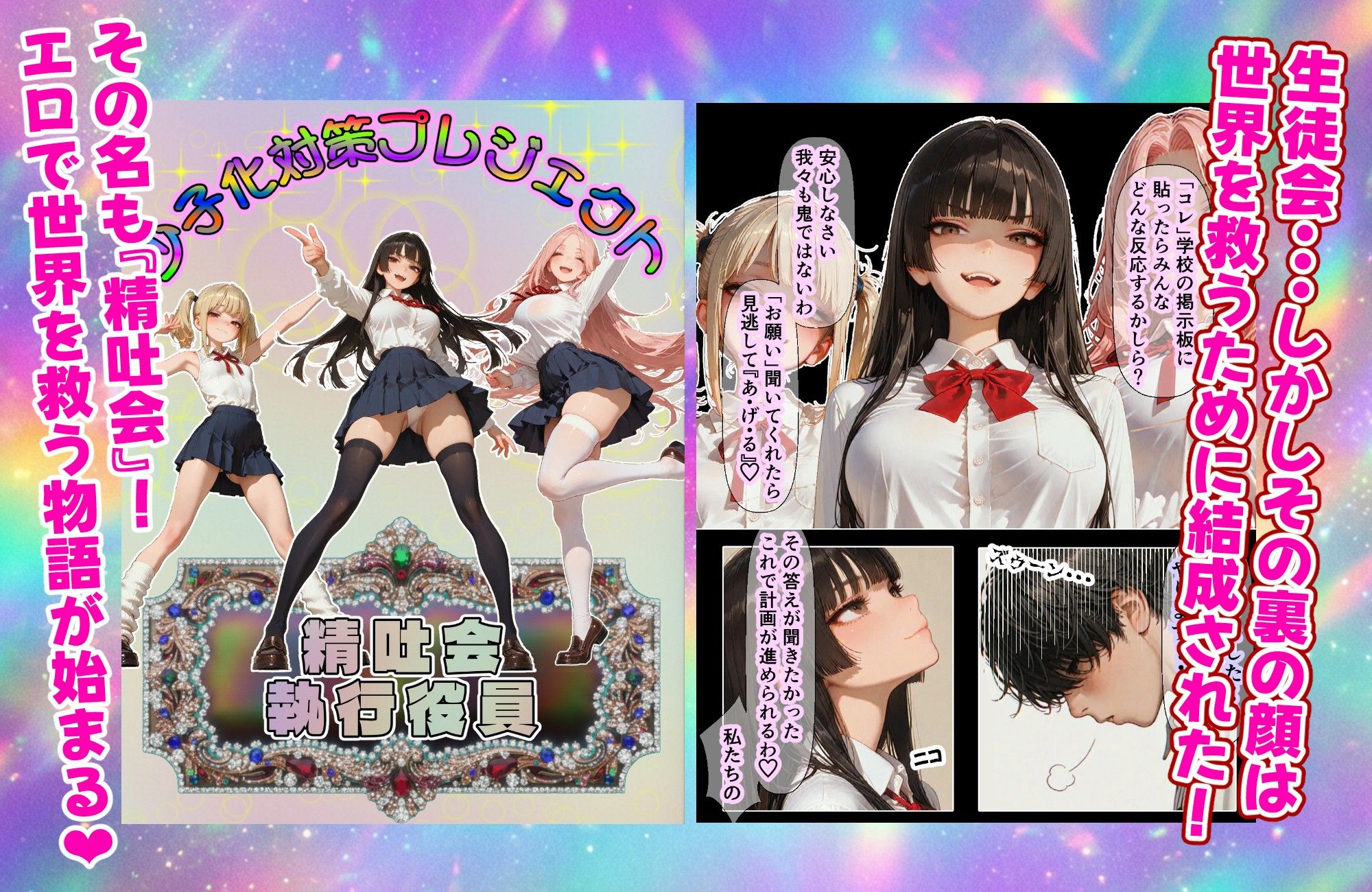 精吐会執行役員による少子化対策プロジェクト - hitomi raw無料エロ漫画（同人誌）サンプル画像 004