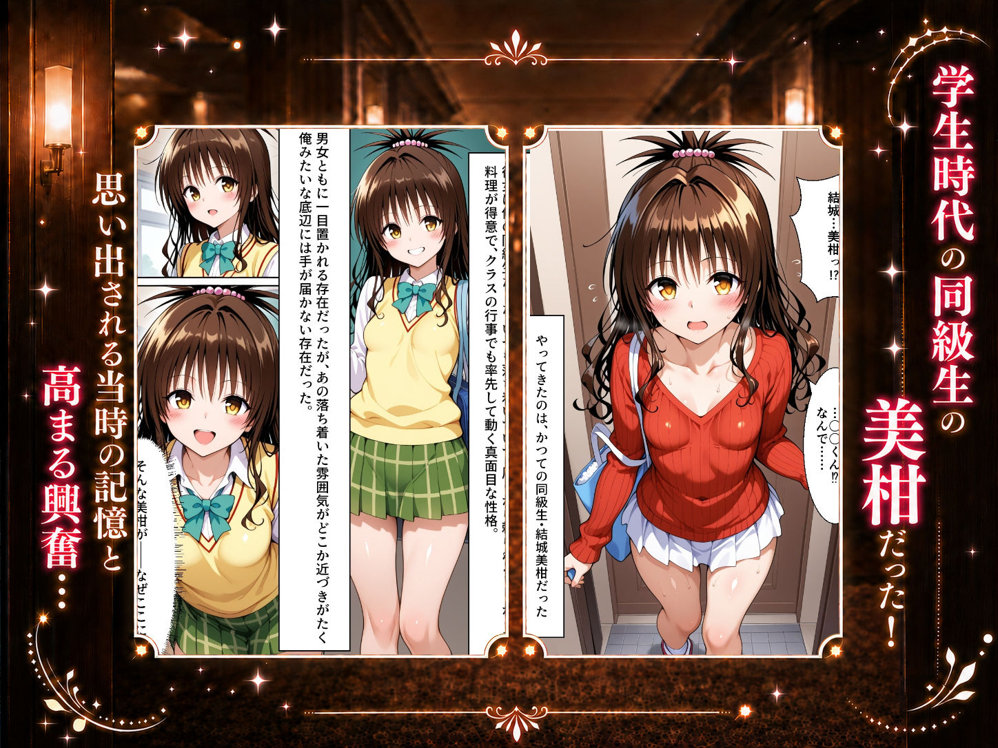 扉を開けたら美〇が立っていた サンプル2