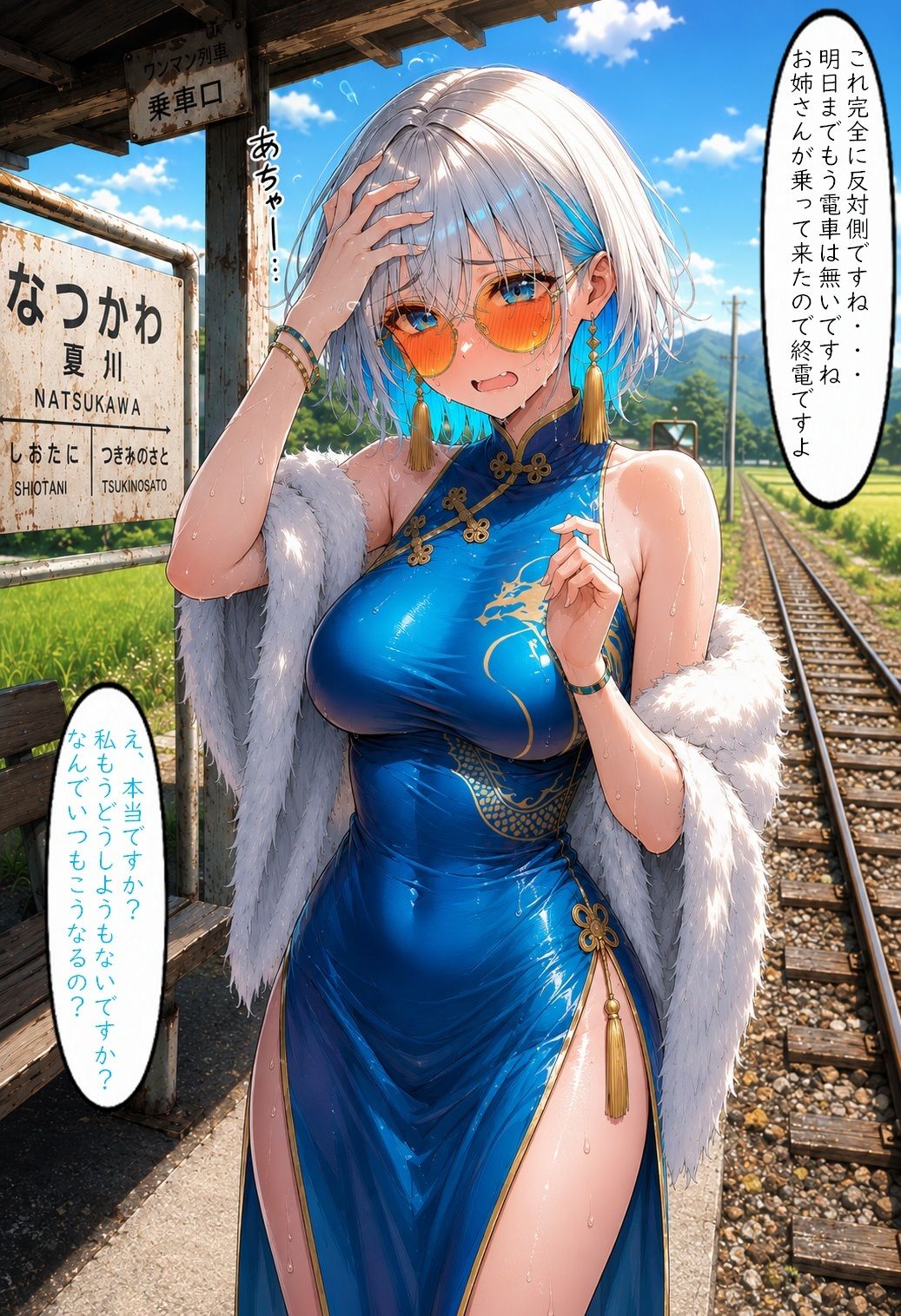 無人駅で困っていたお姉さんを助けた話し 画像3