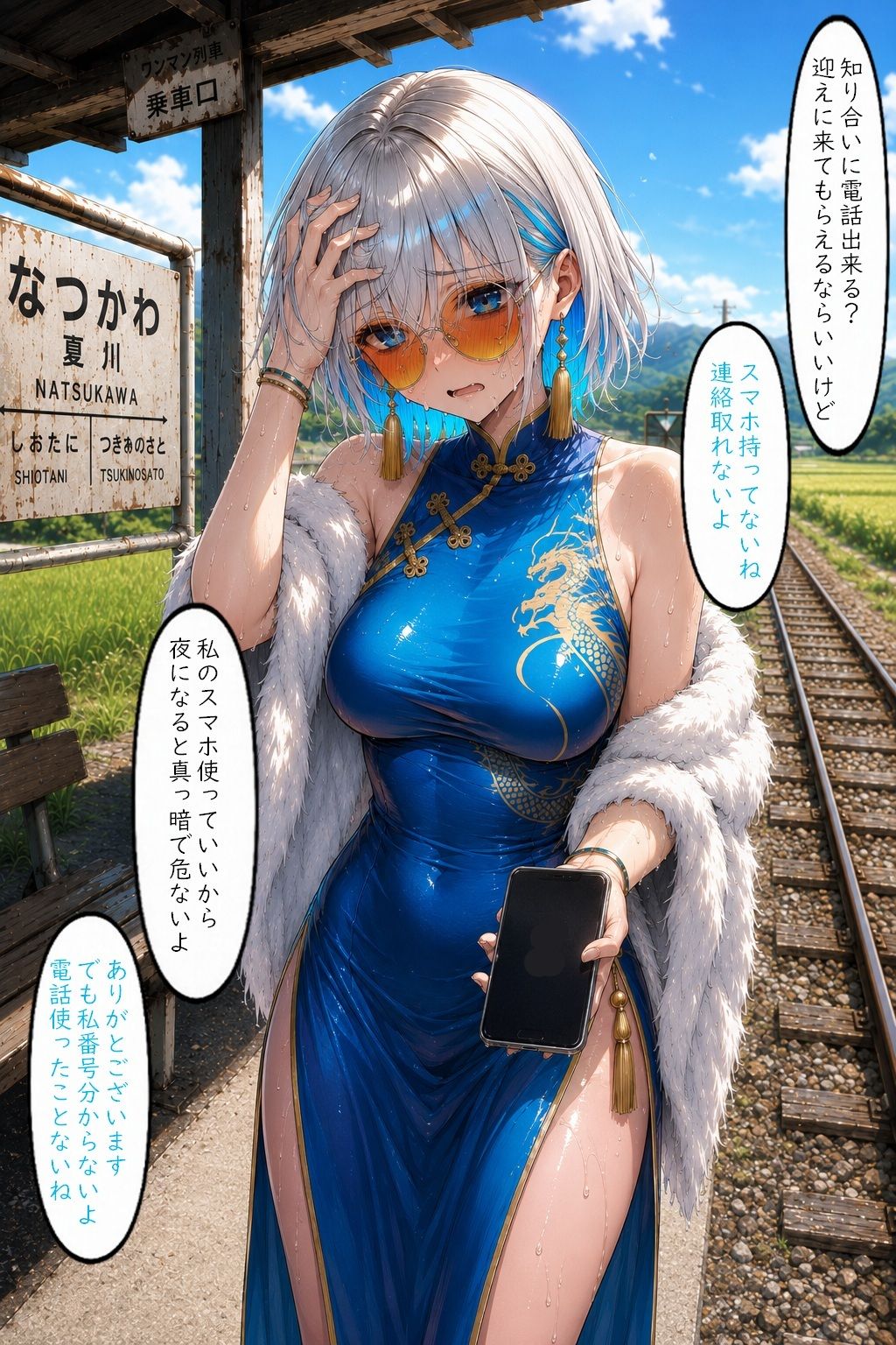 無人駅で困っていたお姉さんを助けた話し 画像4