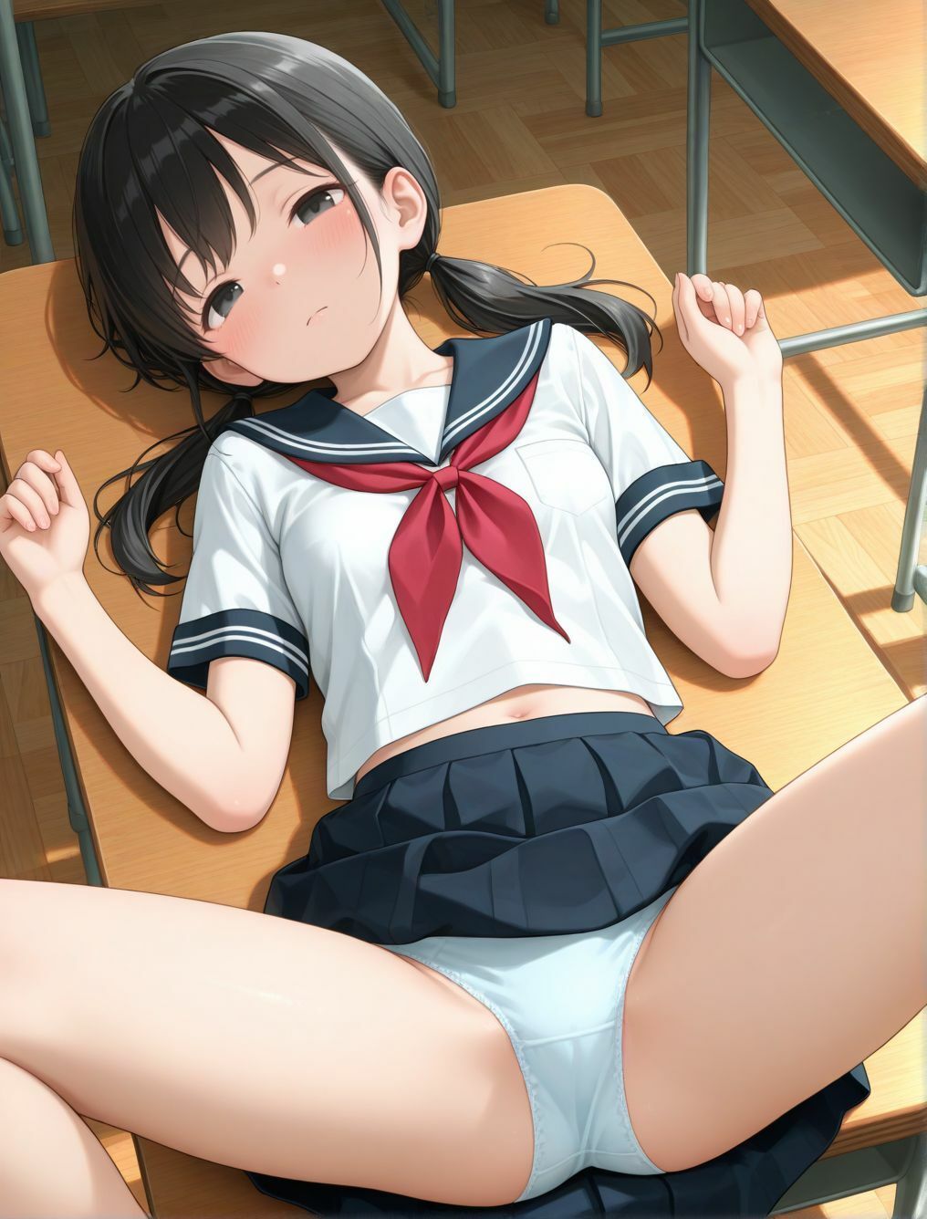 ちっぱい少女がクラスメイトに犯●れる_10