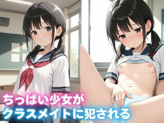 ちっぱい少女がクラスメイトに犯●れる