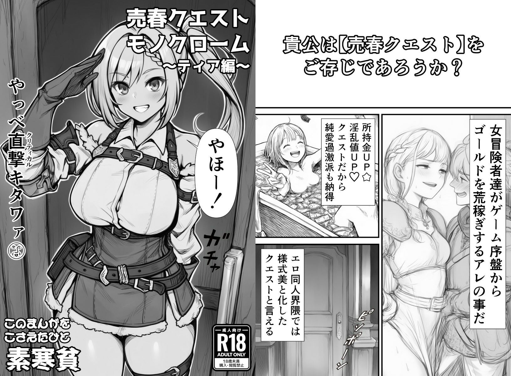 売春クエストモノクローム〜ティア編〜 画像1