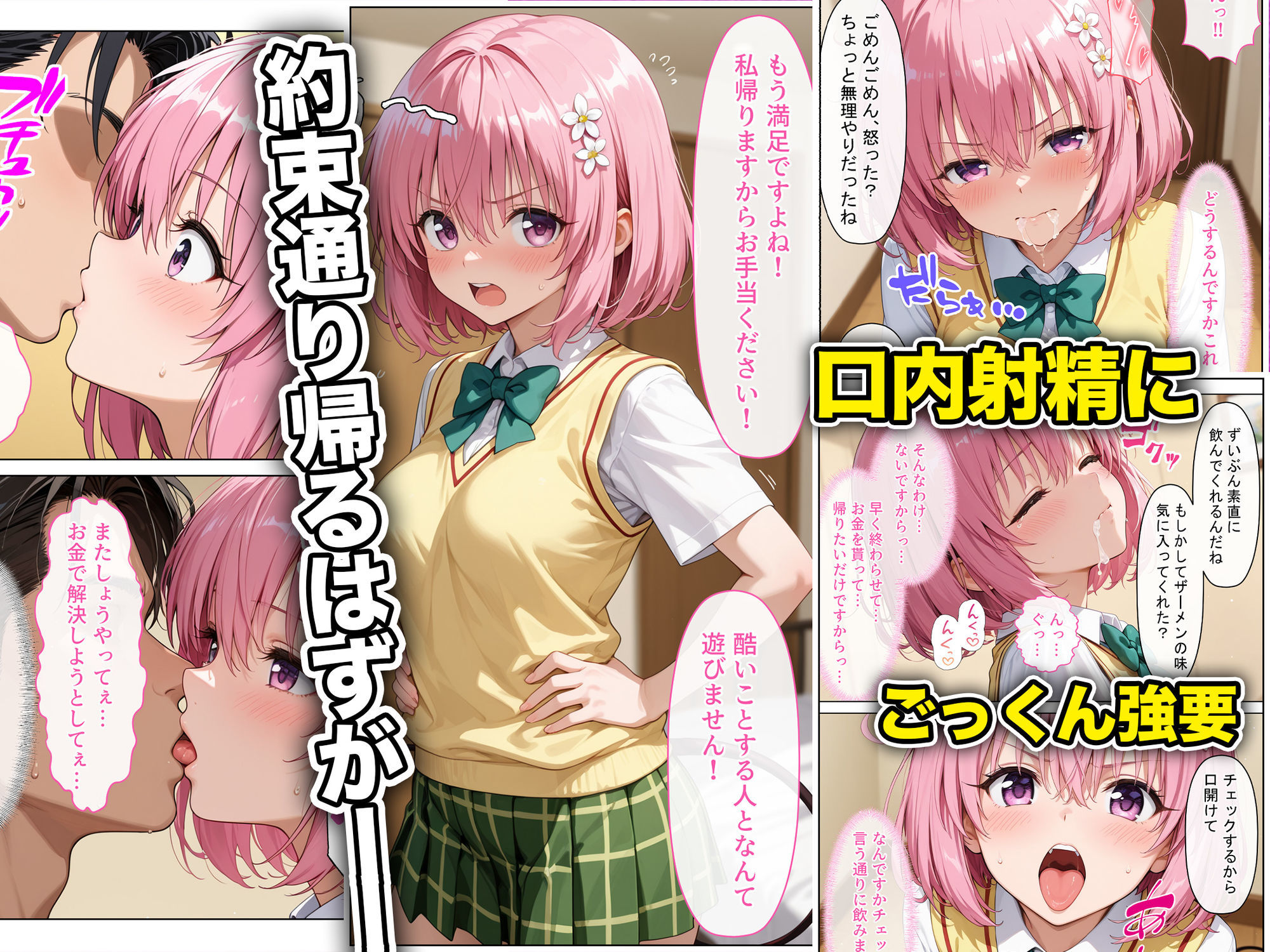 放課後、彼女たちはパパと会う〜本番NGのはずが…生中出し種付けレ●プされてまさかの快楽堕ち〜 画像7