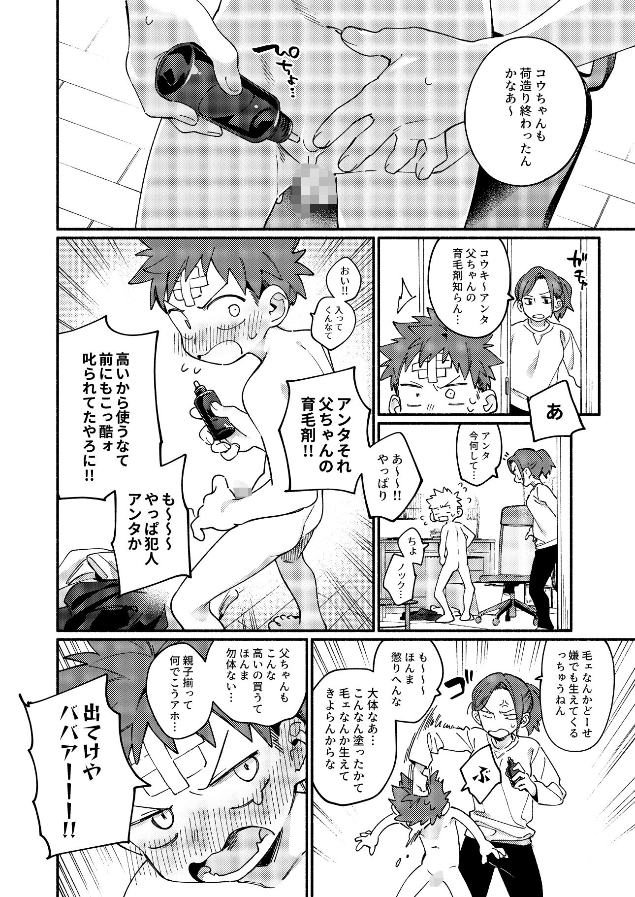 毛が生えへん！4 -修学旅行1日目-