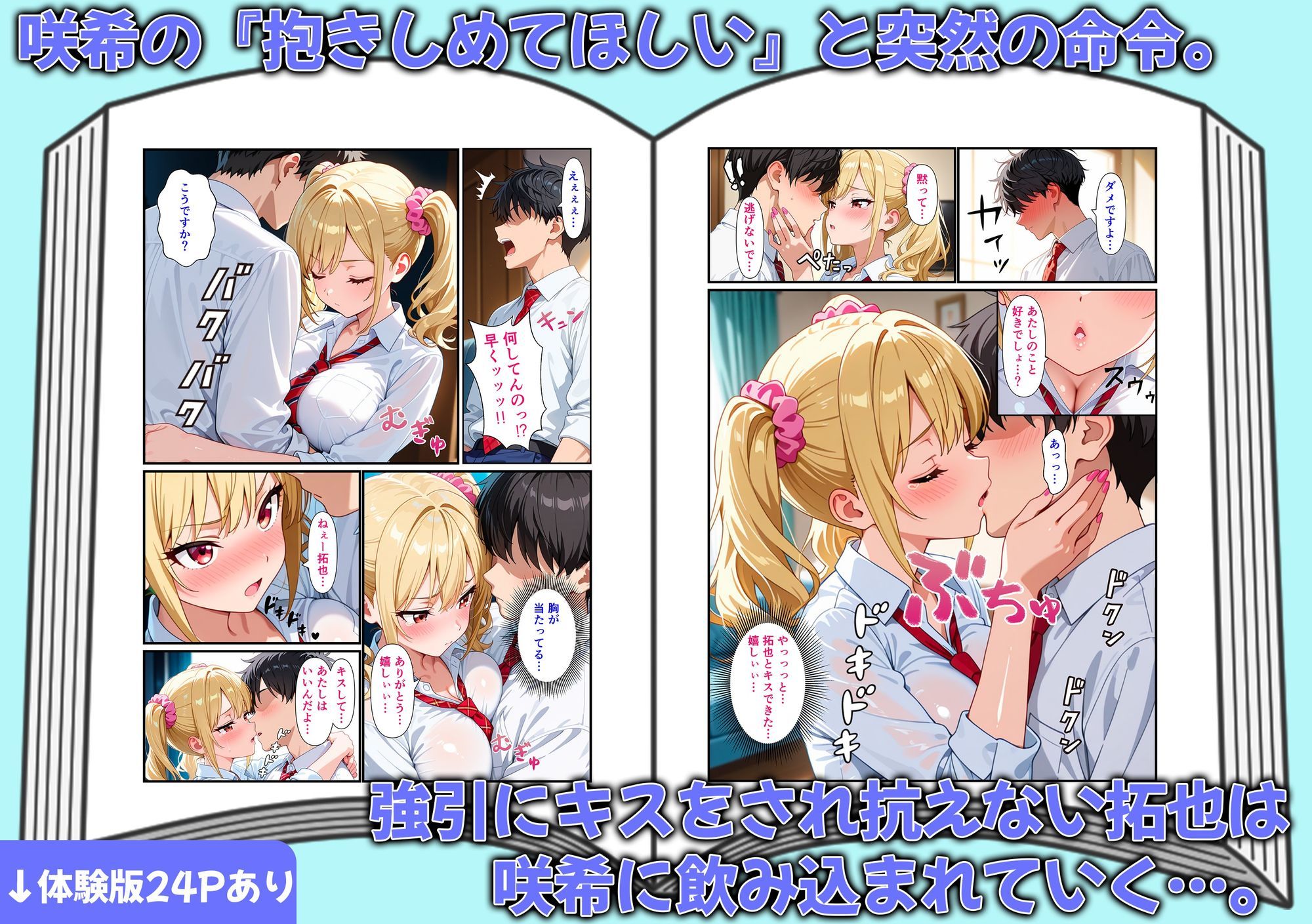 強引な幼馴染ギャルにキスされ…イチャラブHになって恋した話  ねぇ…こんなあたしもどう？ 画像5