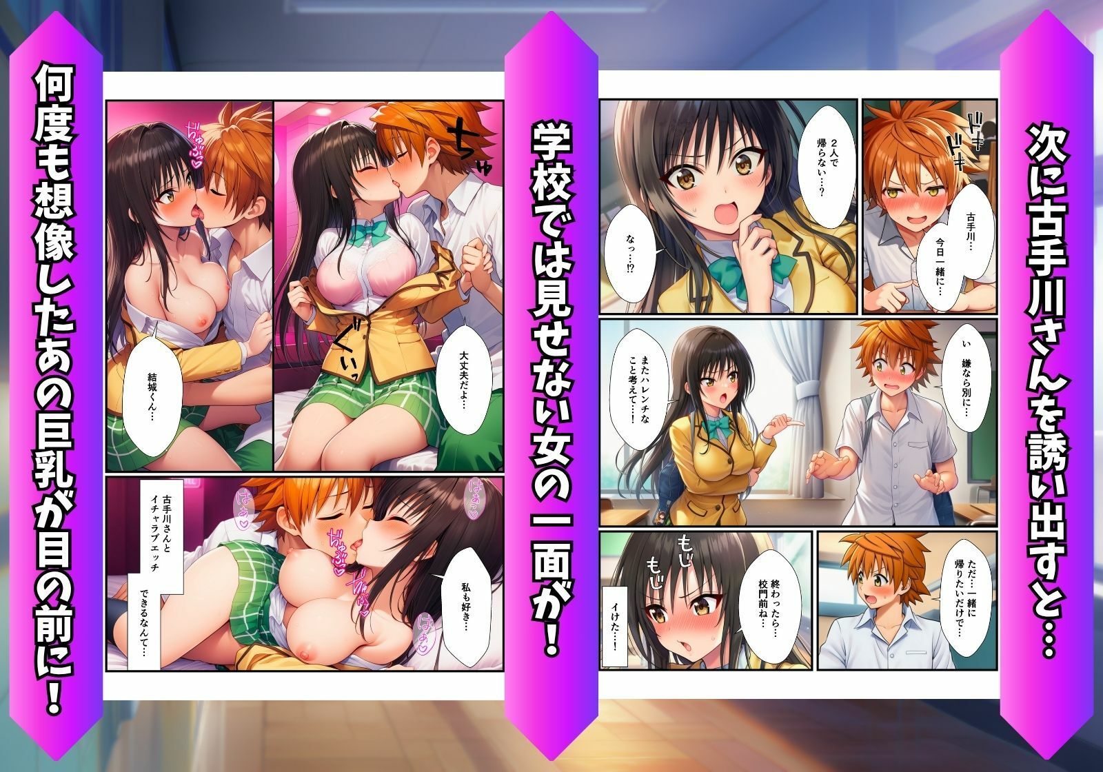 陰キャの俺がリトに憑依!トラブル娘とイチャラブ孕ませ放題! 画像4