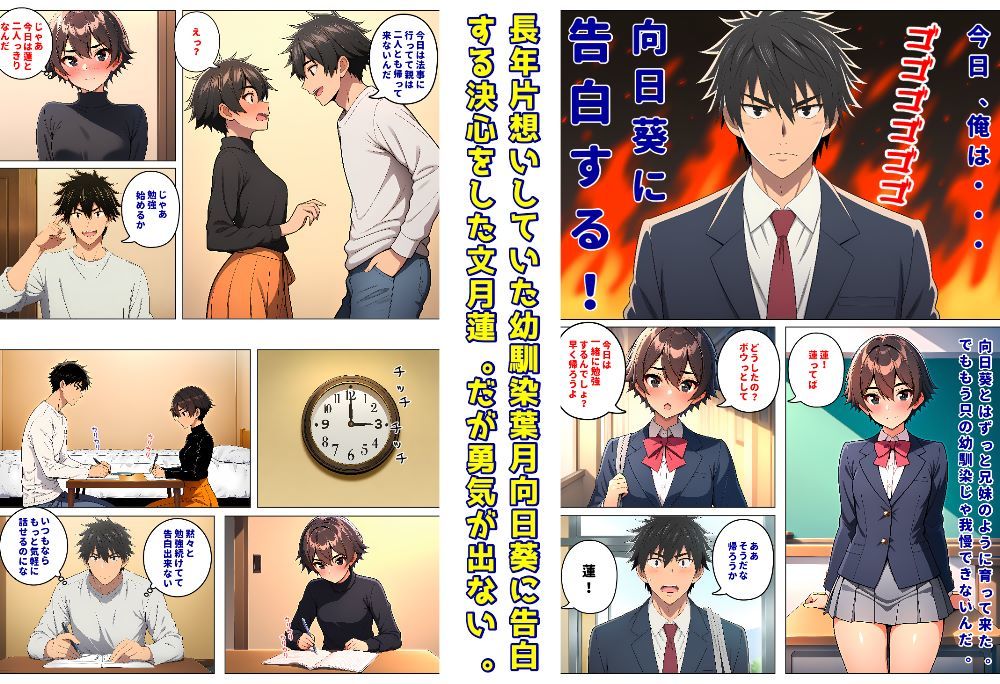 今日俺は片想いしている幼馴染に告白する・委員長とギャルがセックス勝負〜特別編_3