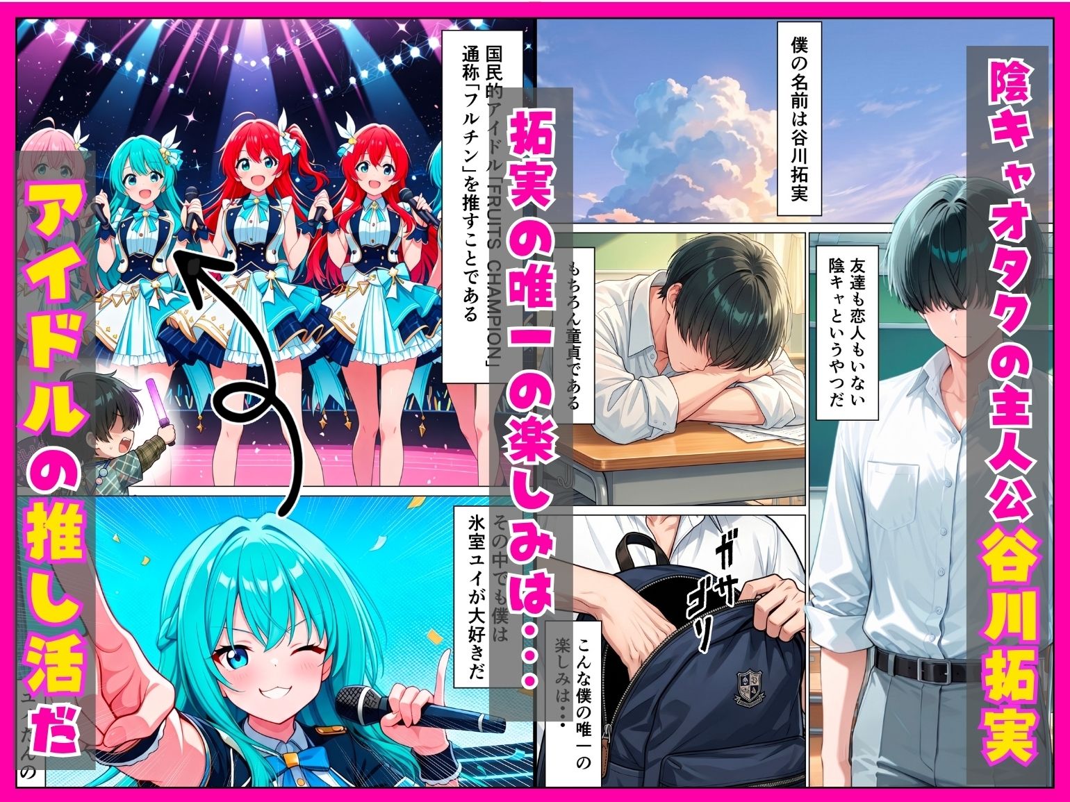 陰キャオタクの僕に厳しいギャルとイチャラブ中出しセックスした話 画像1