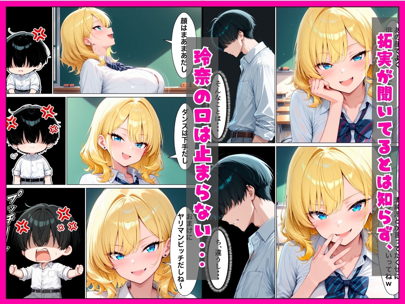陰キャオタクの僕に厳しいギャルとイチャラブ中出しセックスした話 画像3