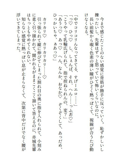 彼氏に二股された限界OLですが苦手な傲慢ドカメロしごでき先輩と組まされた上「お前と二人だとイライラする」となぜかキレられド甘い溺愛えっちされちゃってます 画像6